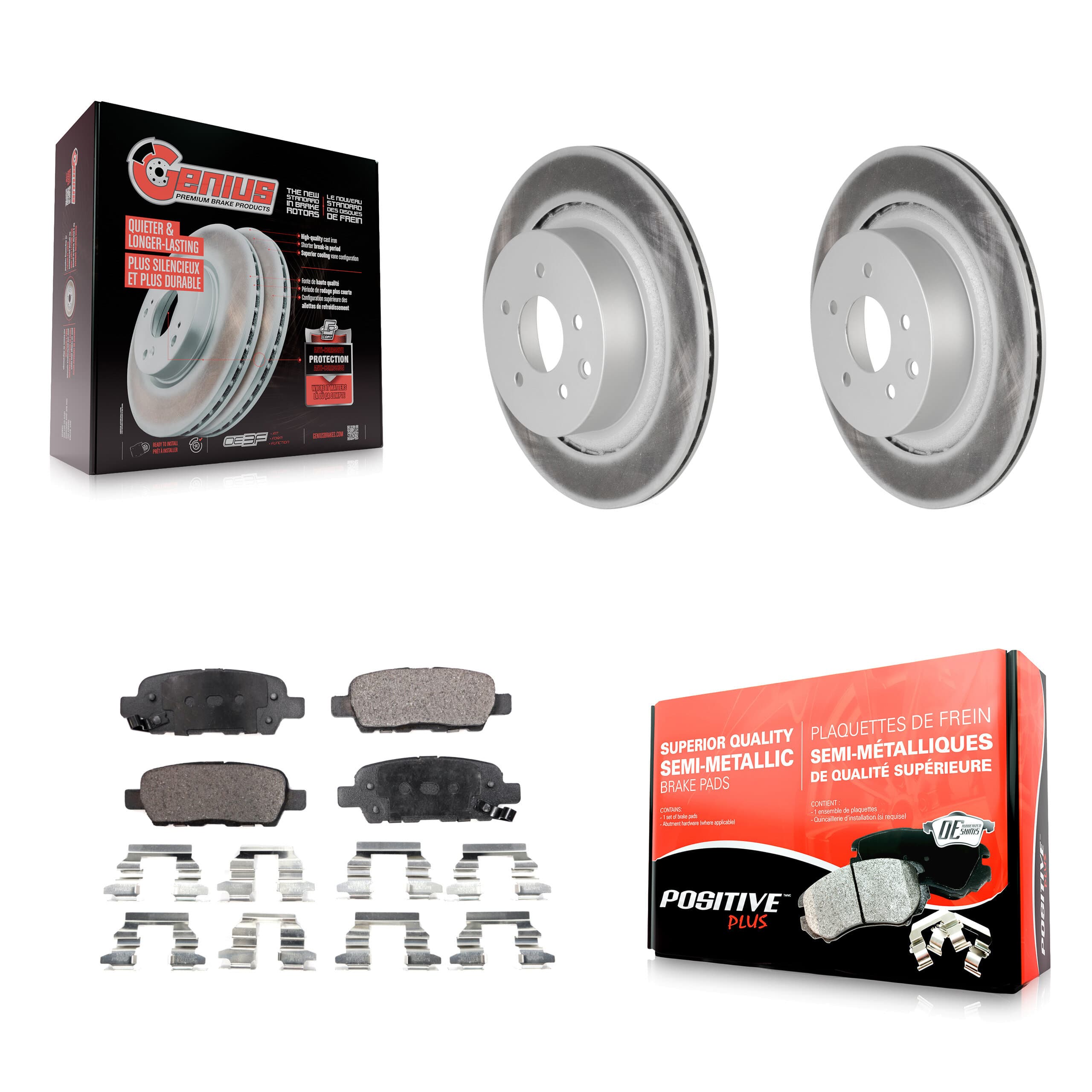 Transit Auto - KGF-101460 - Rear Disc Brake Kits image 1