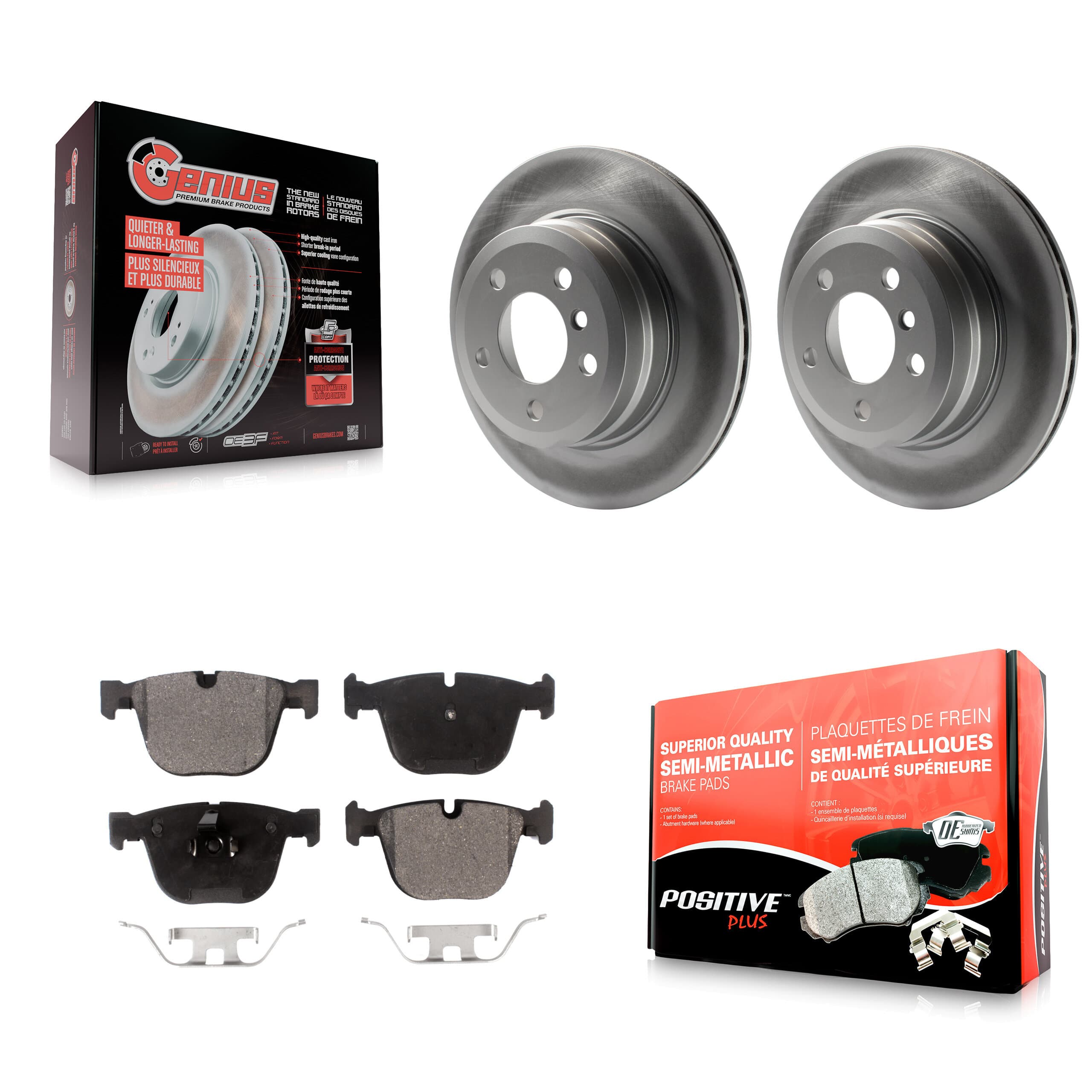 Transit Auto - KGF-101466 - Rear Disc Brake Kits image 1