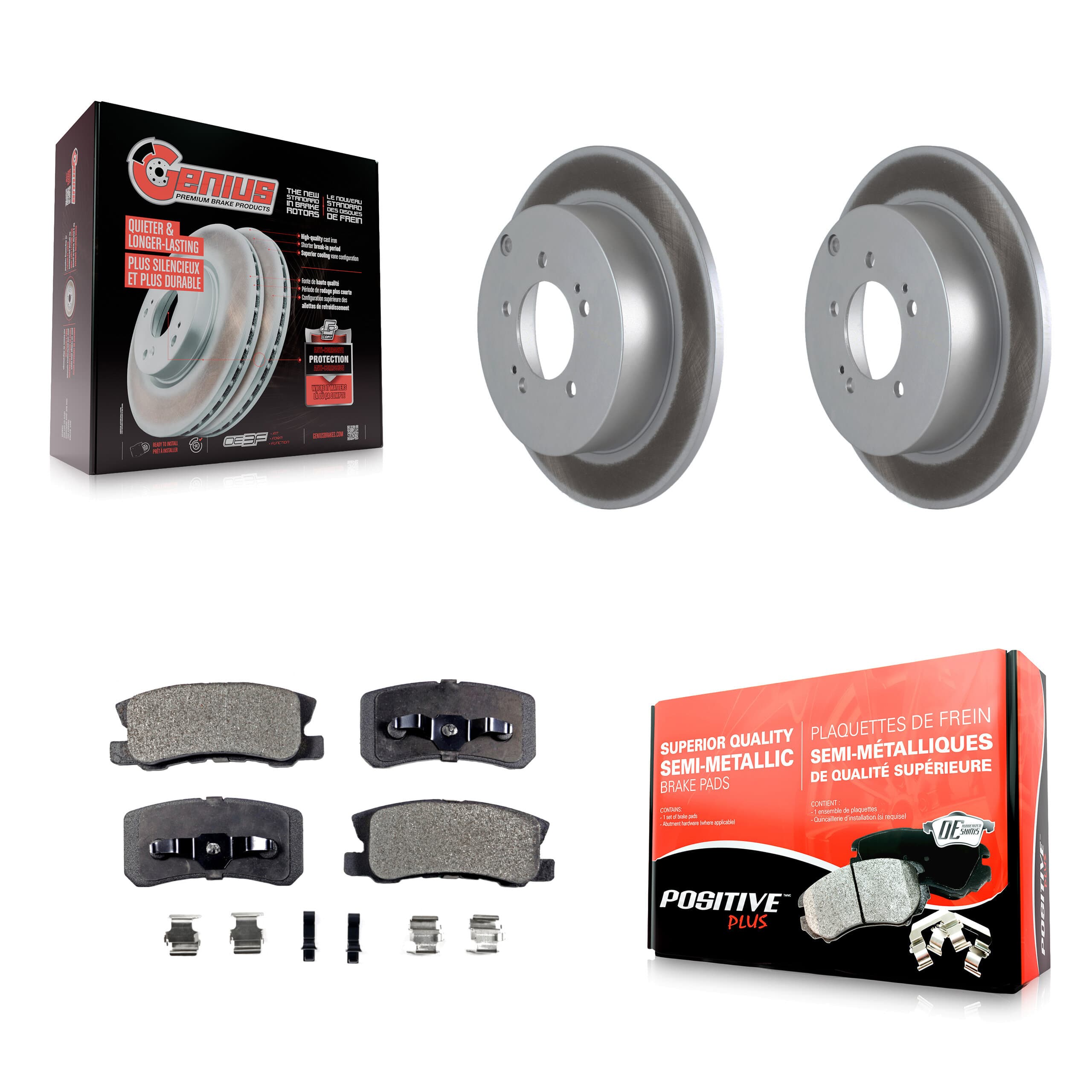 Transit Auto - KGF-101468 - Rear Disc Brake Kits image 1