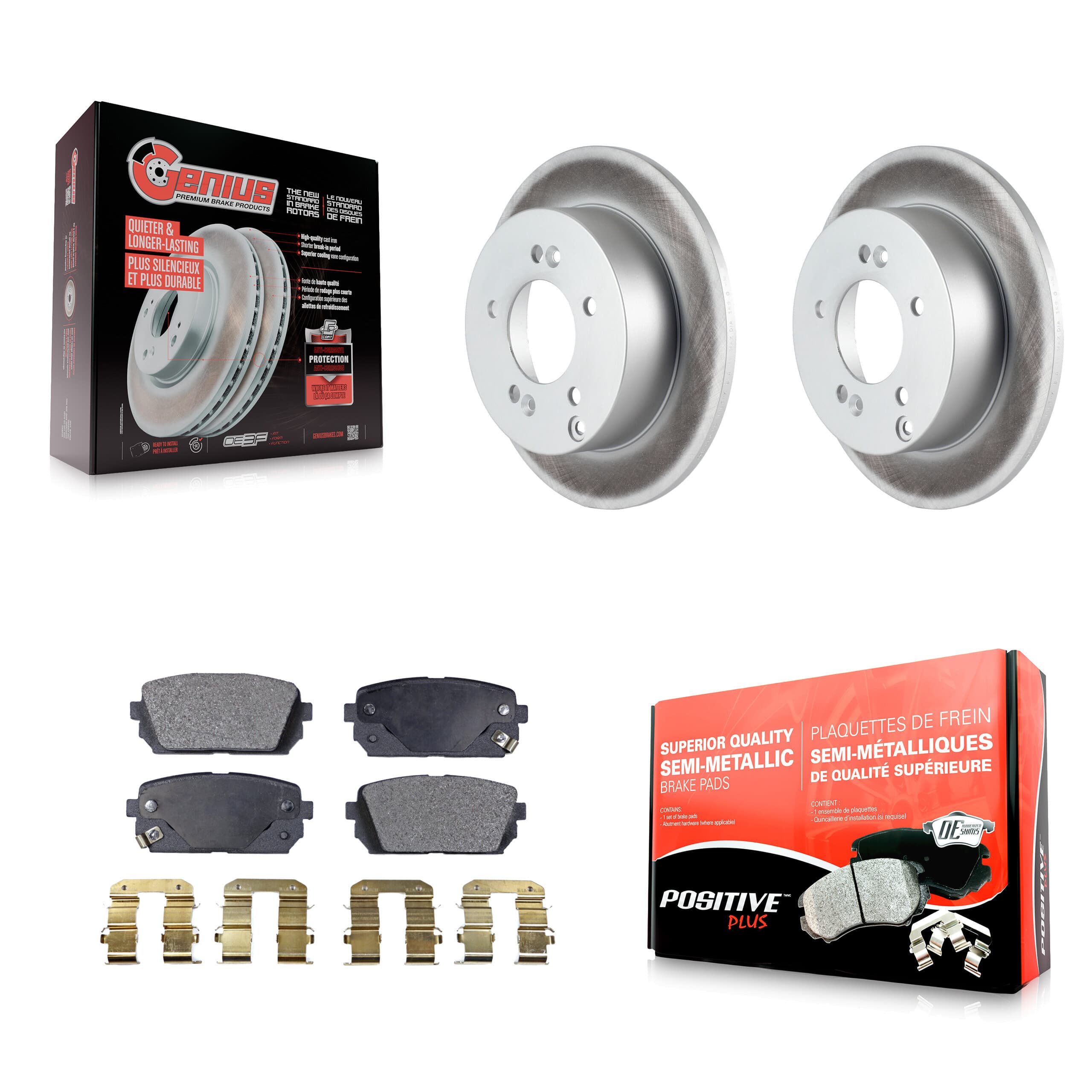 Transit Auto - KGF-101469 - Rear Disc Brake Kits image 1