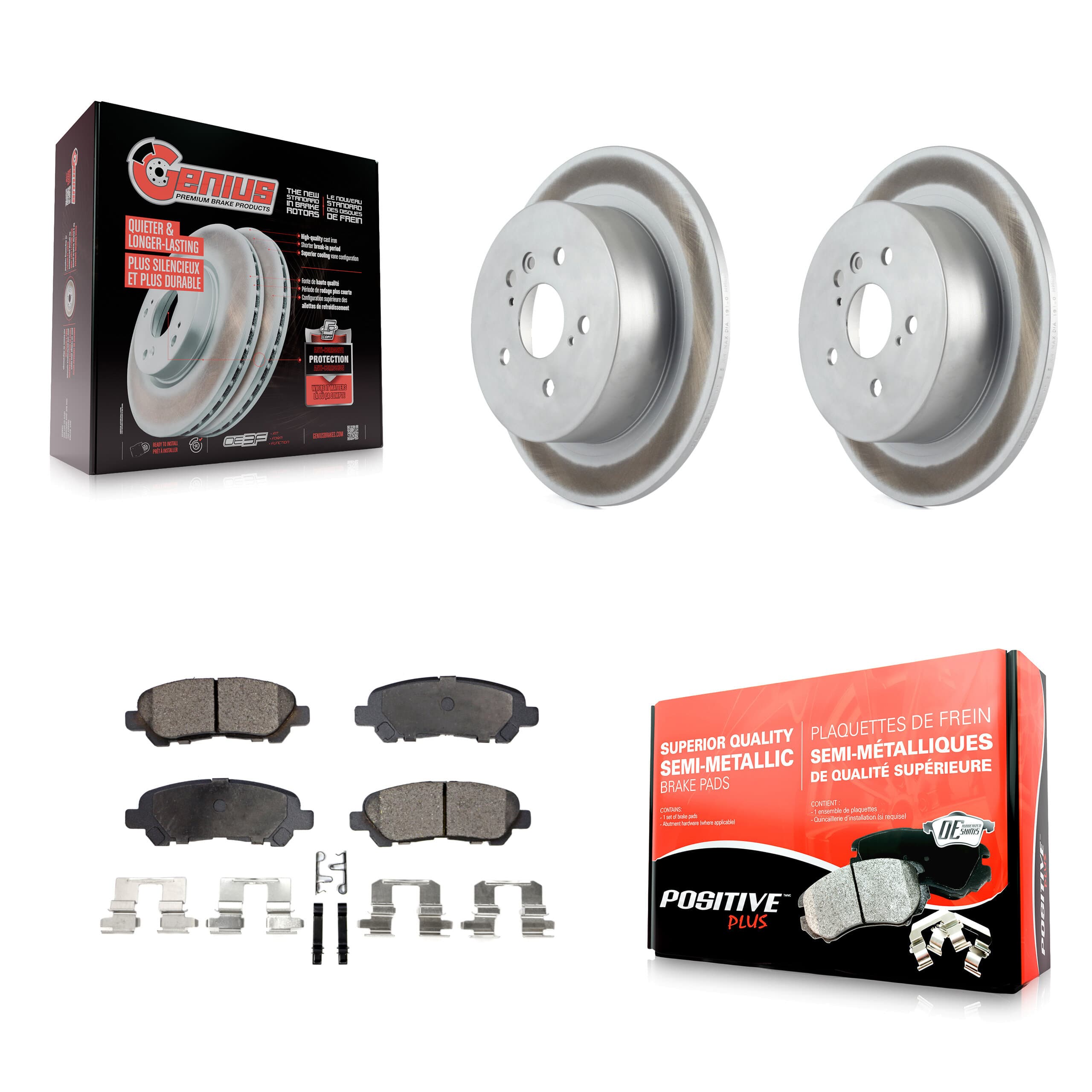 Transit Auto - KGF-101476 - Rear Disc Brake Kits image 1