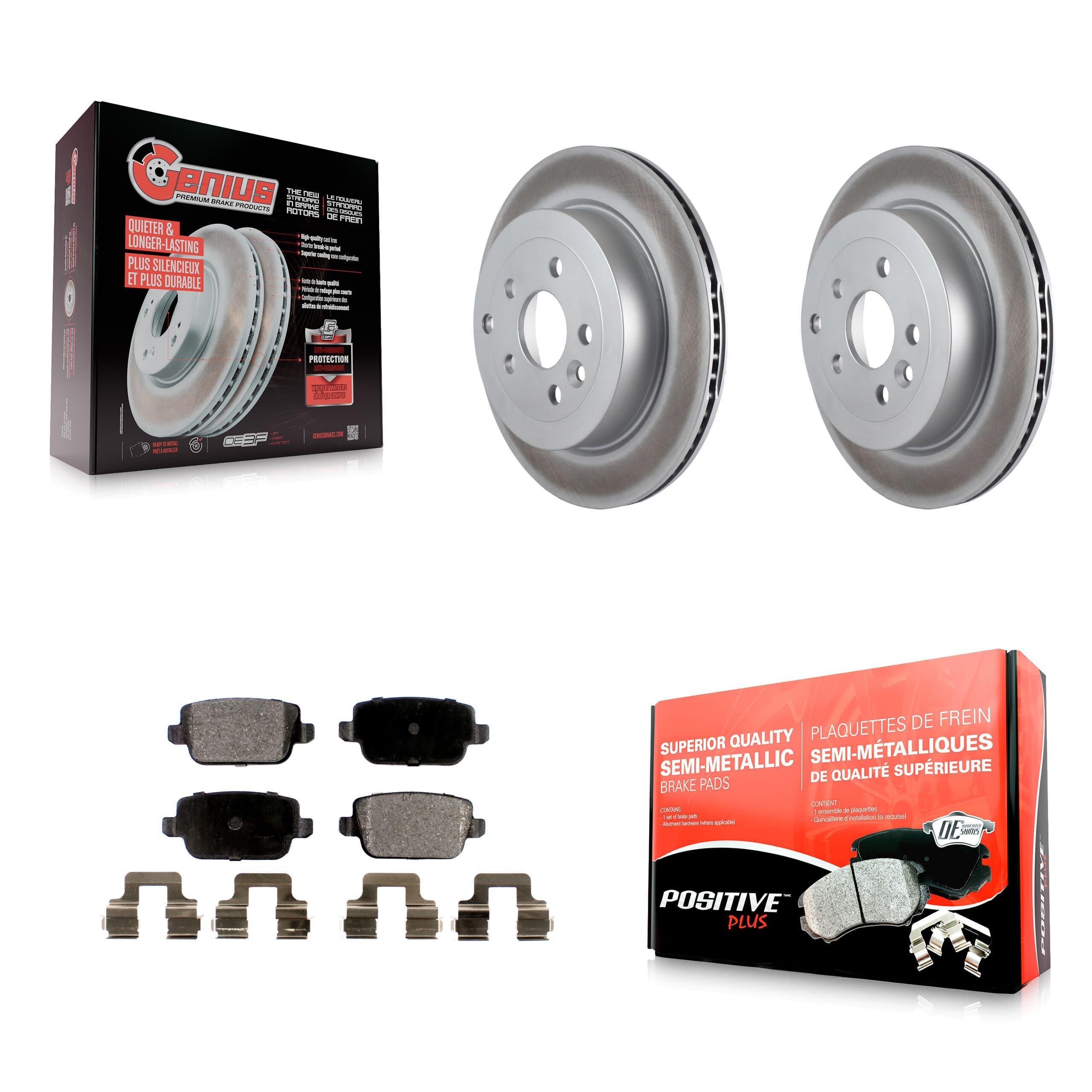 Transit Auto - KGF-101481 - Rear Disc Brake Kits image 1