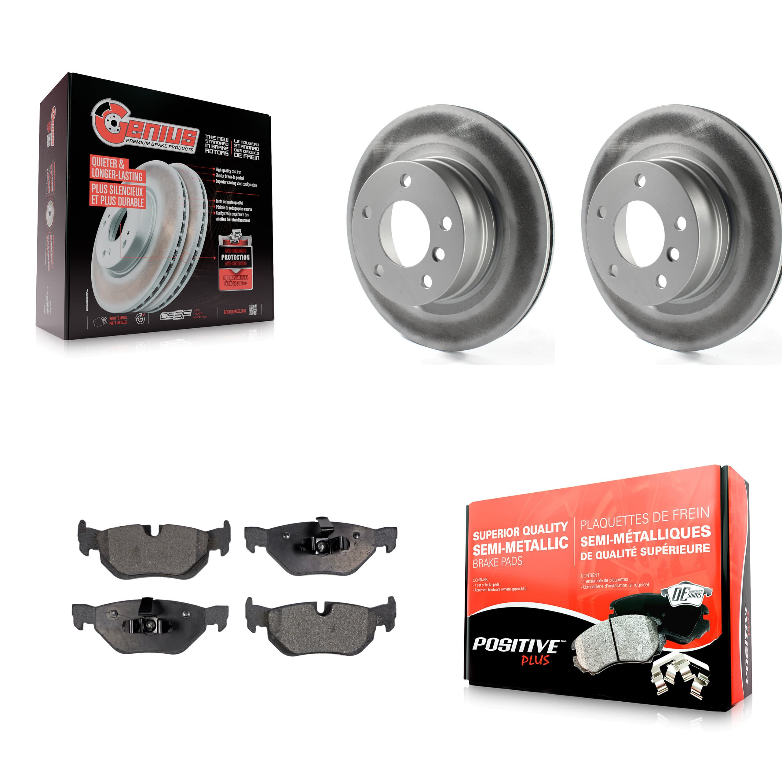 Transit Auto - KGF-101487 - Rear Disc Brake Kits image 1