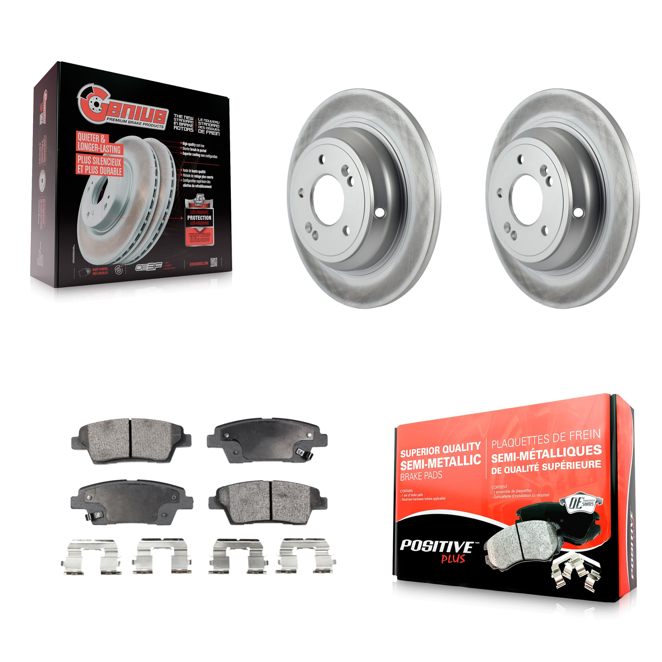 Transit Auto - KGF-101491 - Rear Disc Brake Kits image 1
