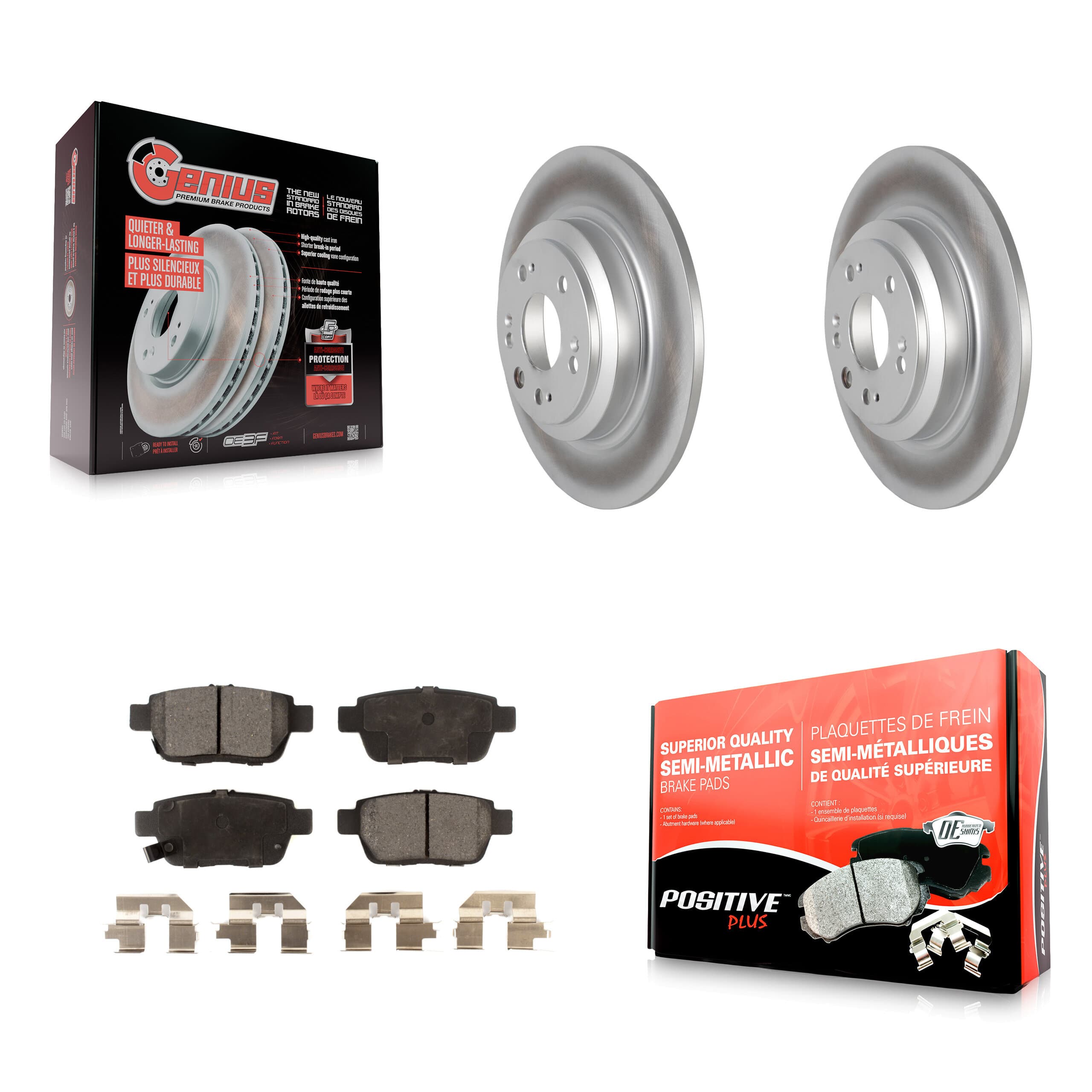 Transit Auto - KGF-101495 - Rear Disc Brake Kits image 1
