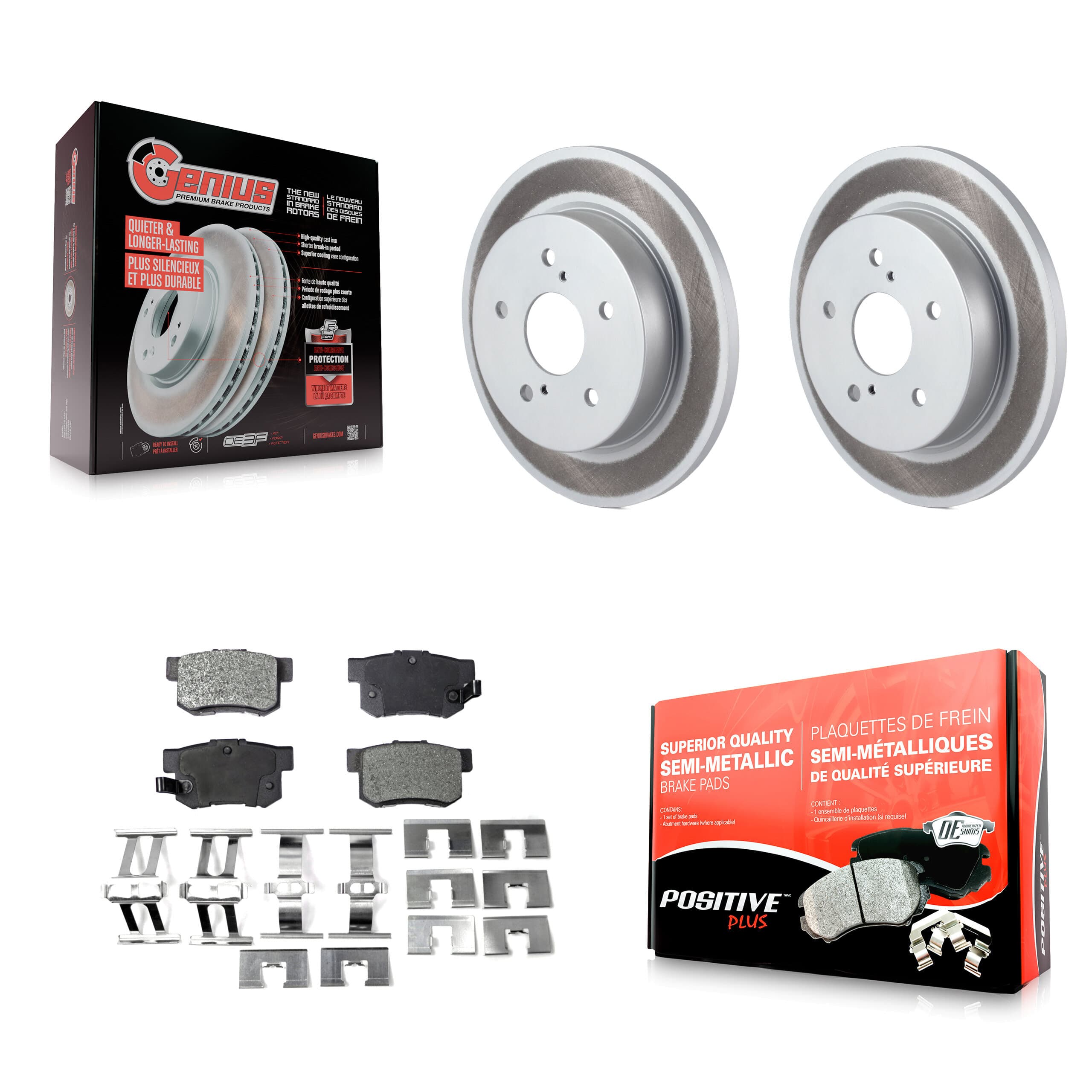 Transit Auto - KGF-101511 - Rear Disc Brake Kits image 1