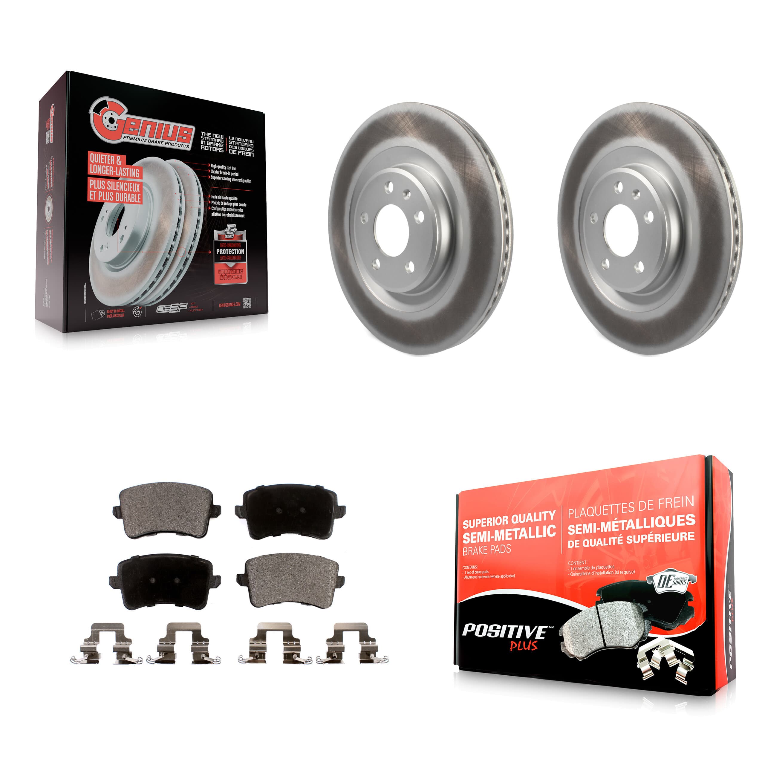 Transit Auto - KGF-101517 - Rear Disc Brake Kits image 1