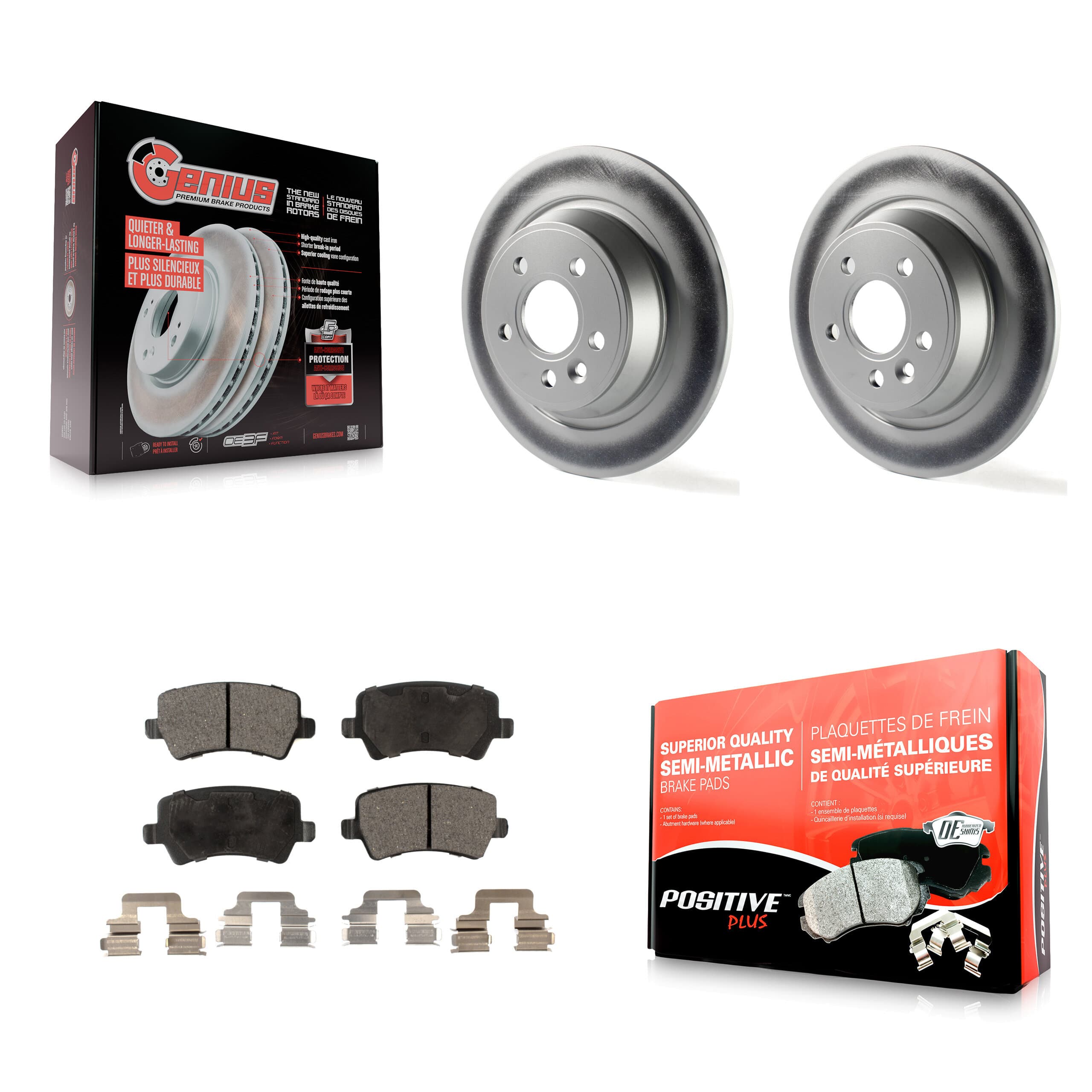 Transit Auto - KGF-101527 - Rear Disc Brake Kits image 1
