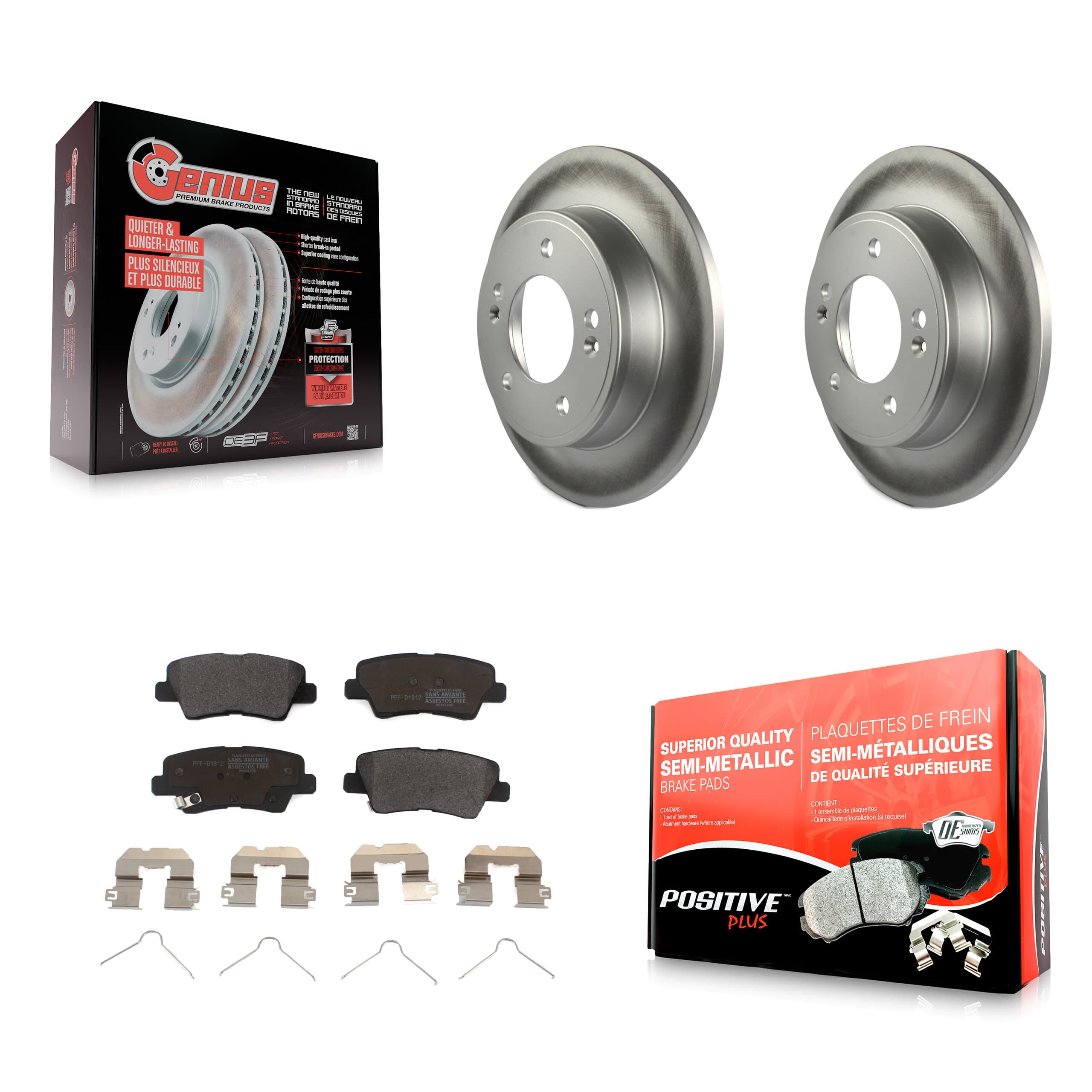 Transit Auto - KGF-101529 - Rear Disc Brake Kits image 1