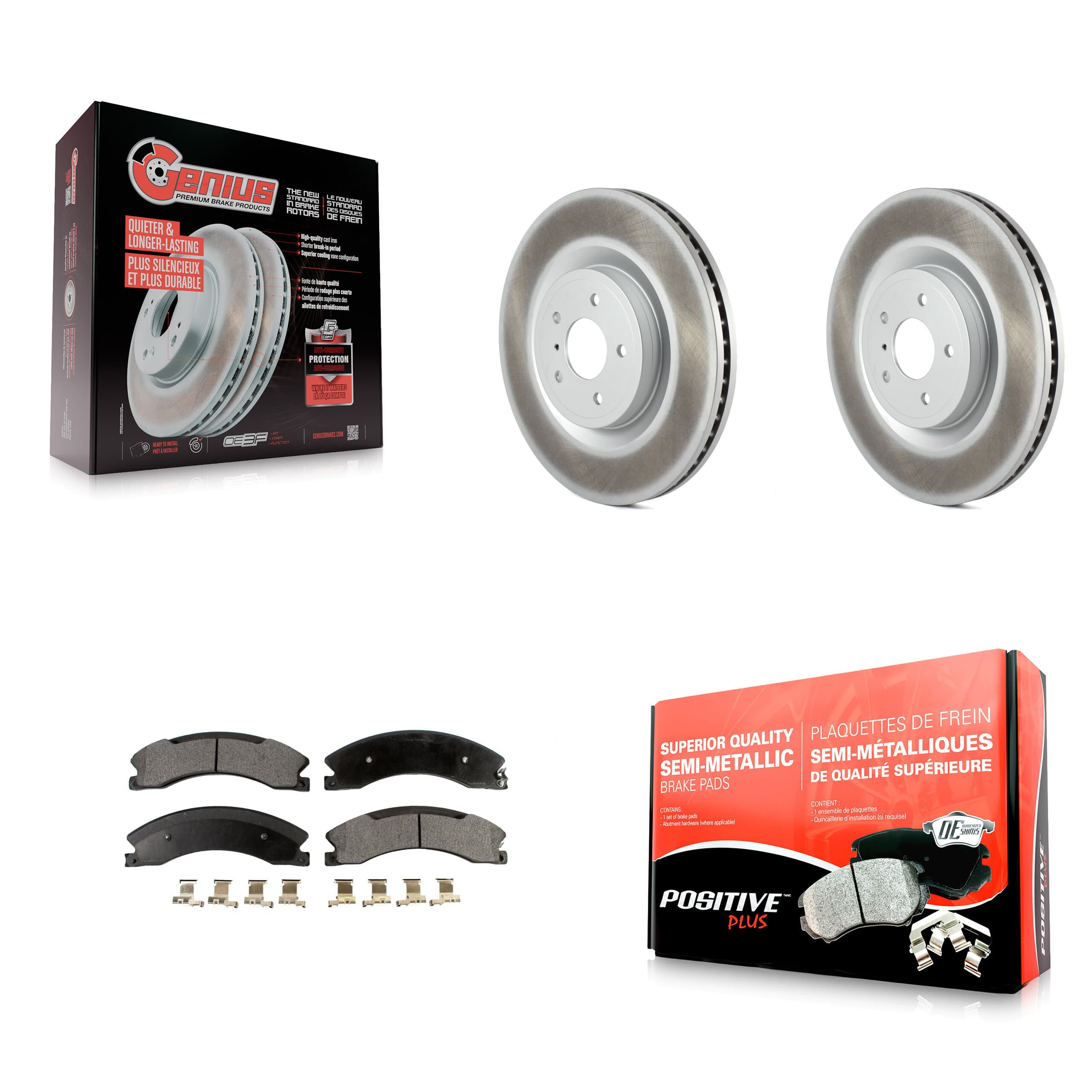 Transit Auto - KGF-101533 - Rear Disc Brake Kits image 1