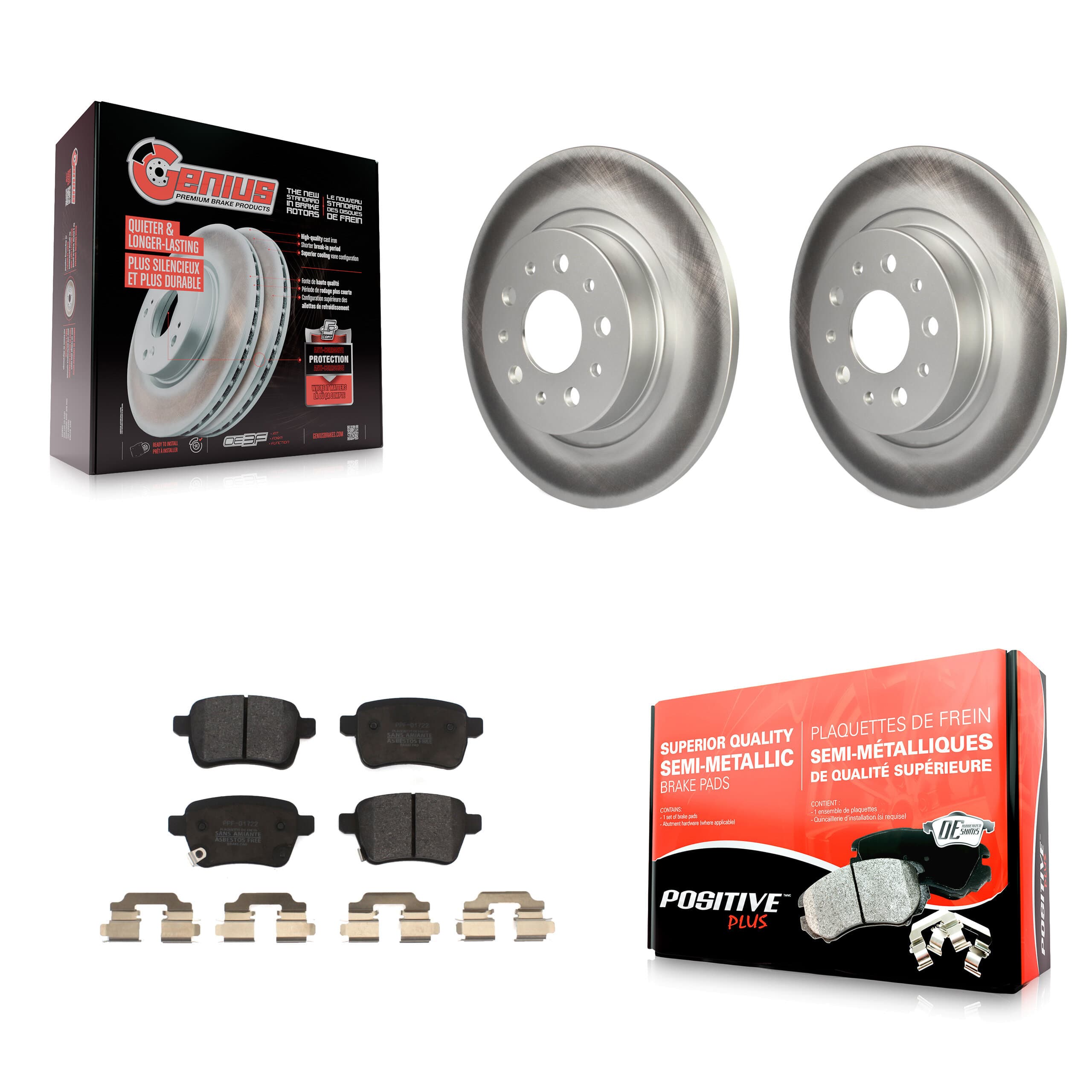 Transit Auto - KGF-101658 - Rear Disc Brake Kits image 1