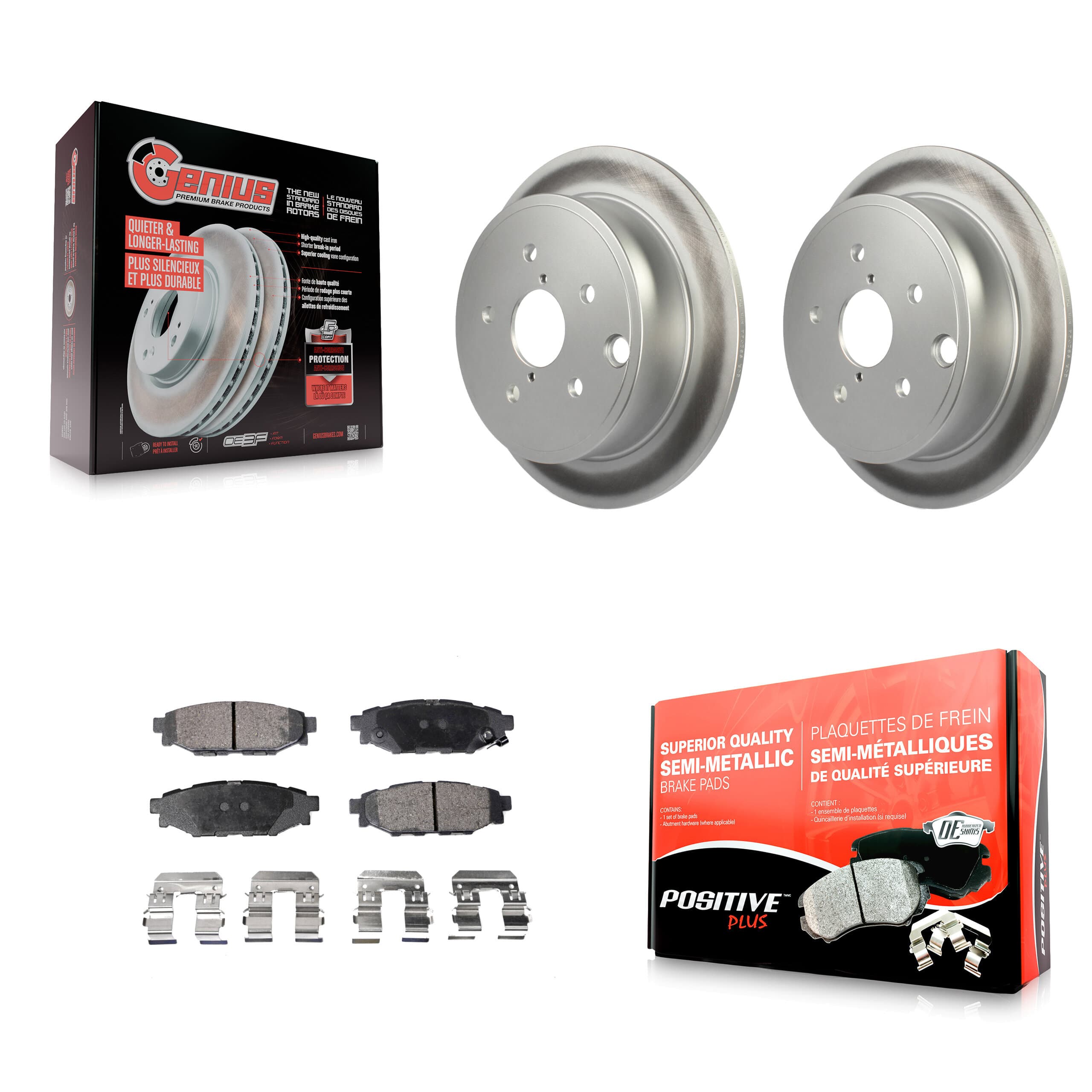 Transit Auto - KGF-101660 - Rear Disc Brake Kits image 1