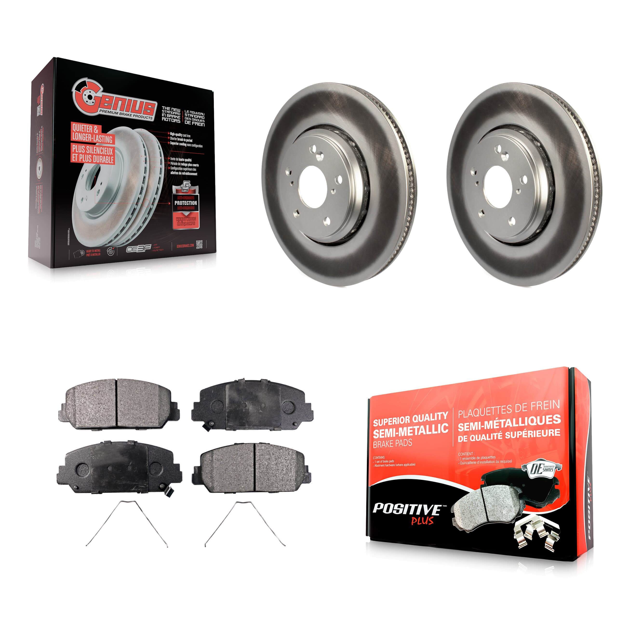 Transit Auto - KGF-101684 - Front Disc Brake Kits image 1