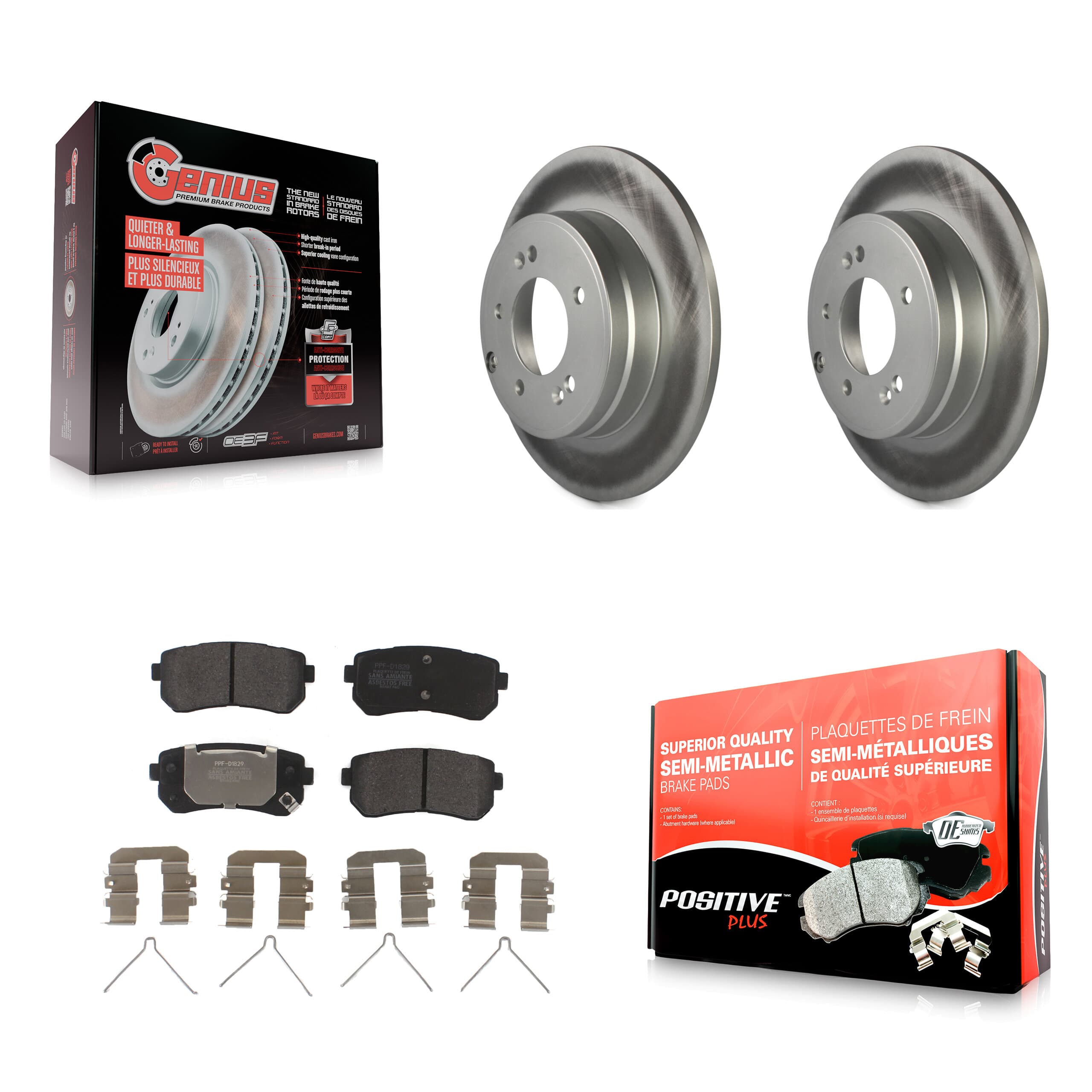 Transit Auto - KGF-101768 - Rear Disc Brake Kits image 1