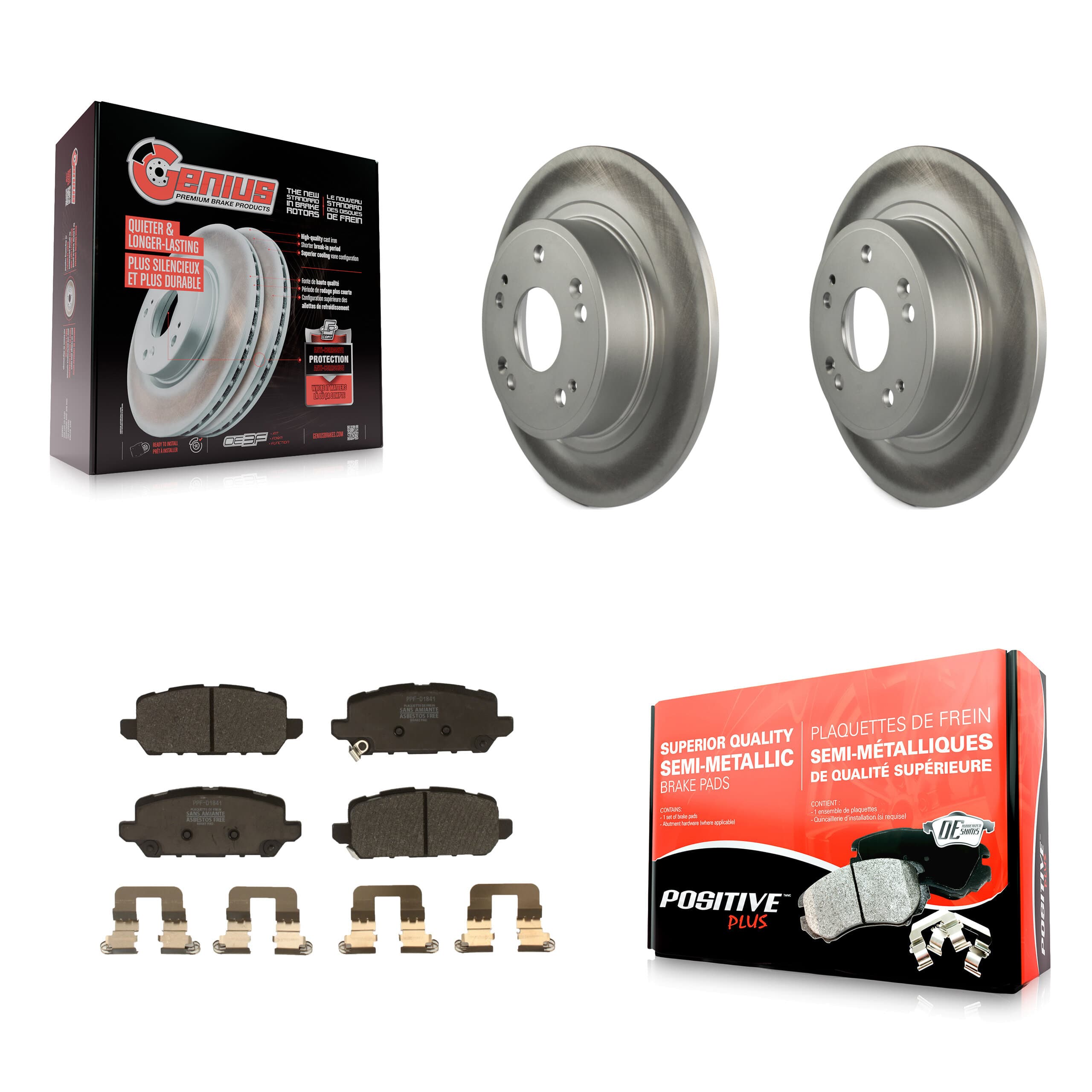 Transit Auto - KGF-101769 - Rear Disc Brake Kits image 1