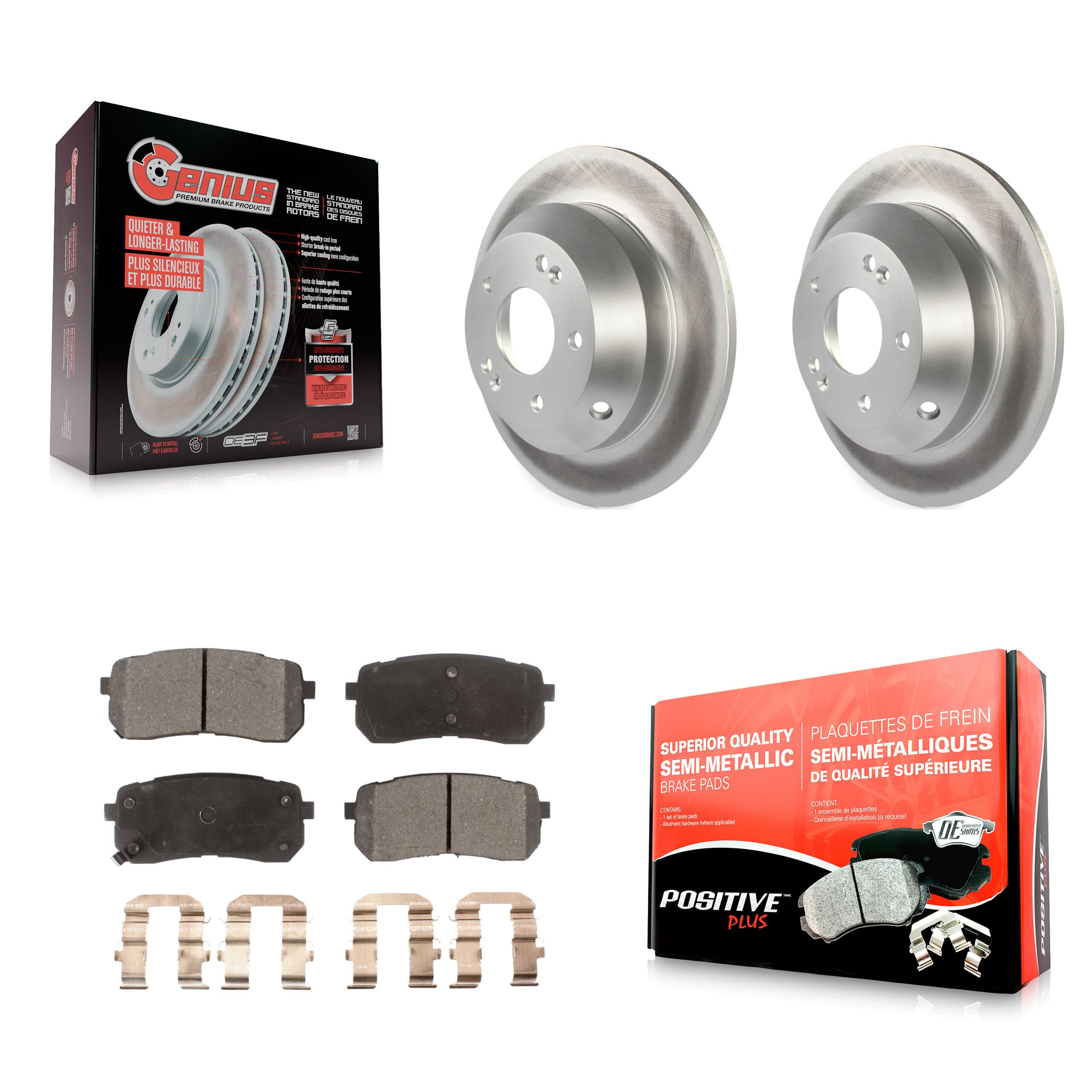 Transit Auto - KGF-101772 - Rear Disc Brake Kits image 1