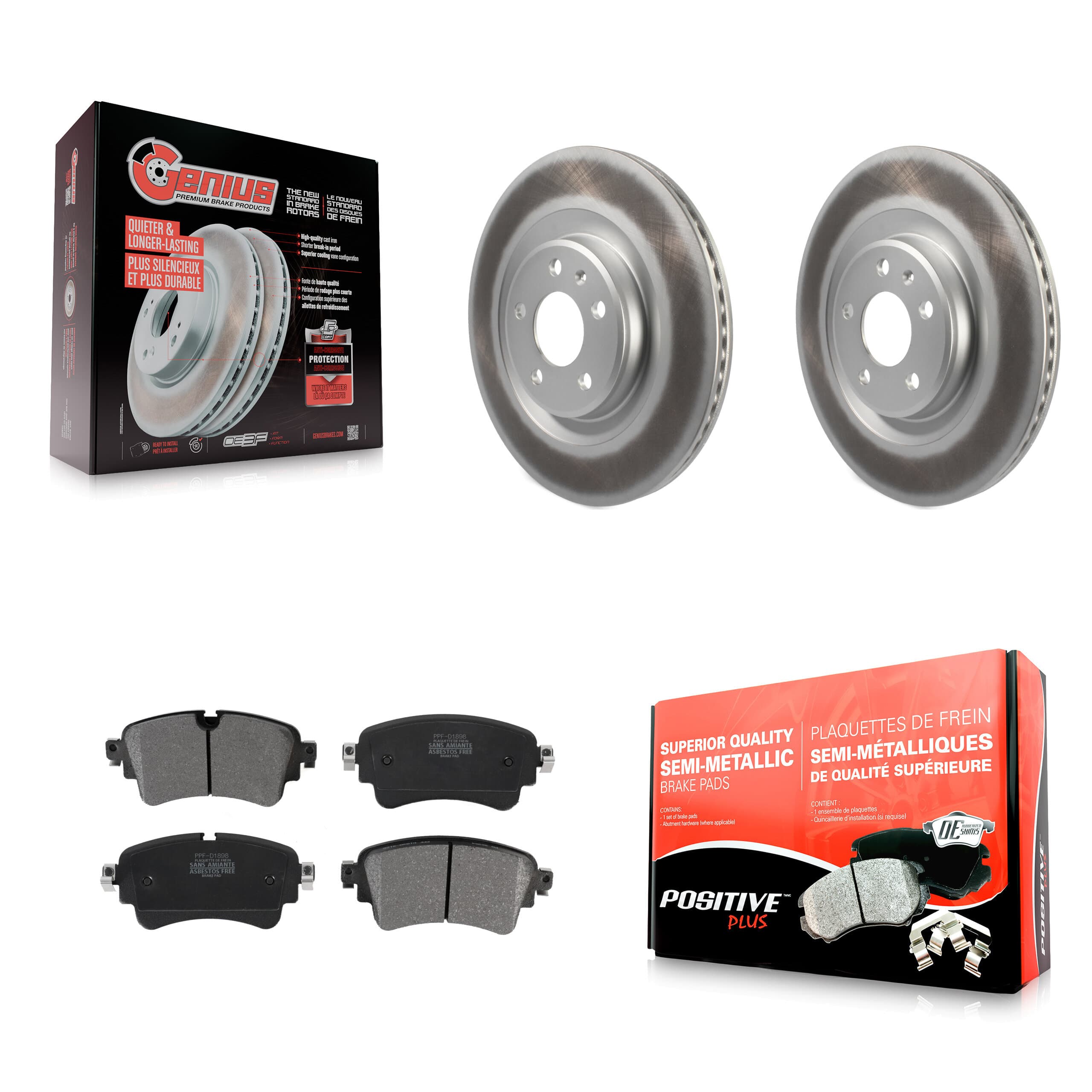 Transit Auto - KGF-101776 - Rear Disc Brake Kits image 1