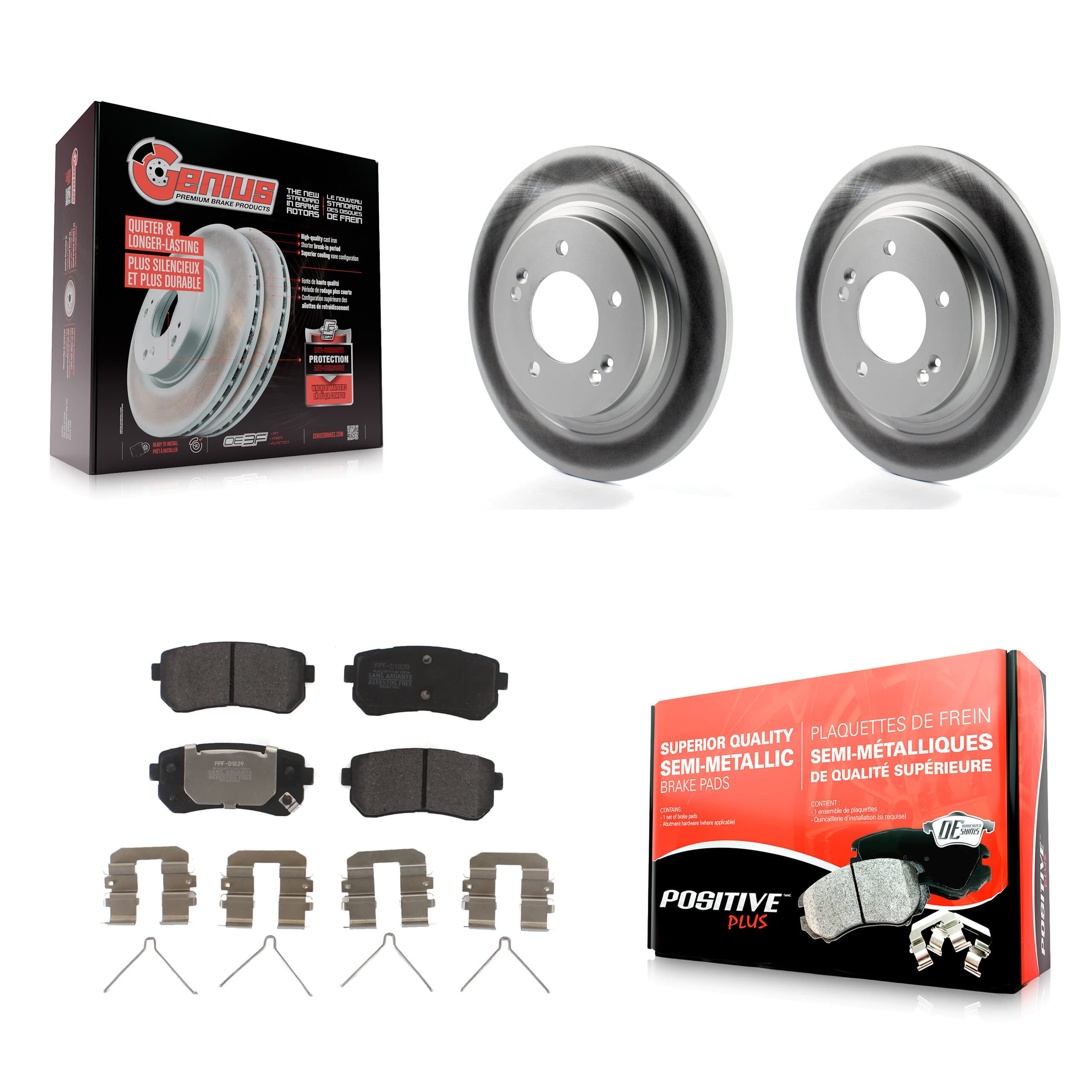 Transit Auto - KGF-101779 - Rear Disc Brake Kits image 1