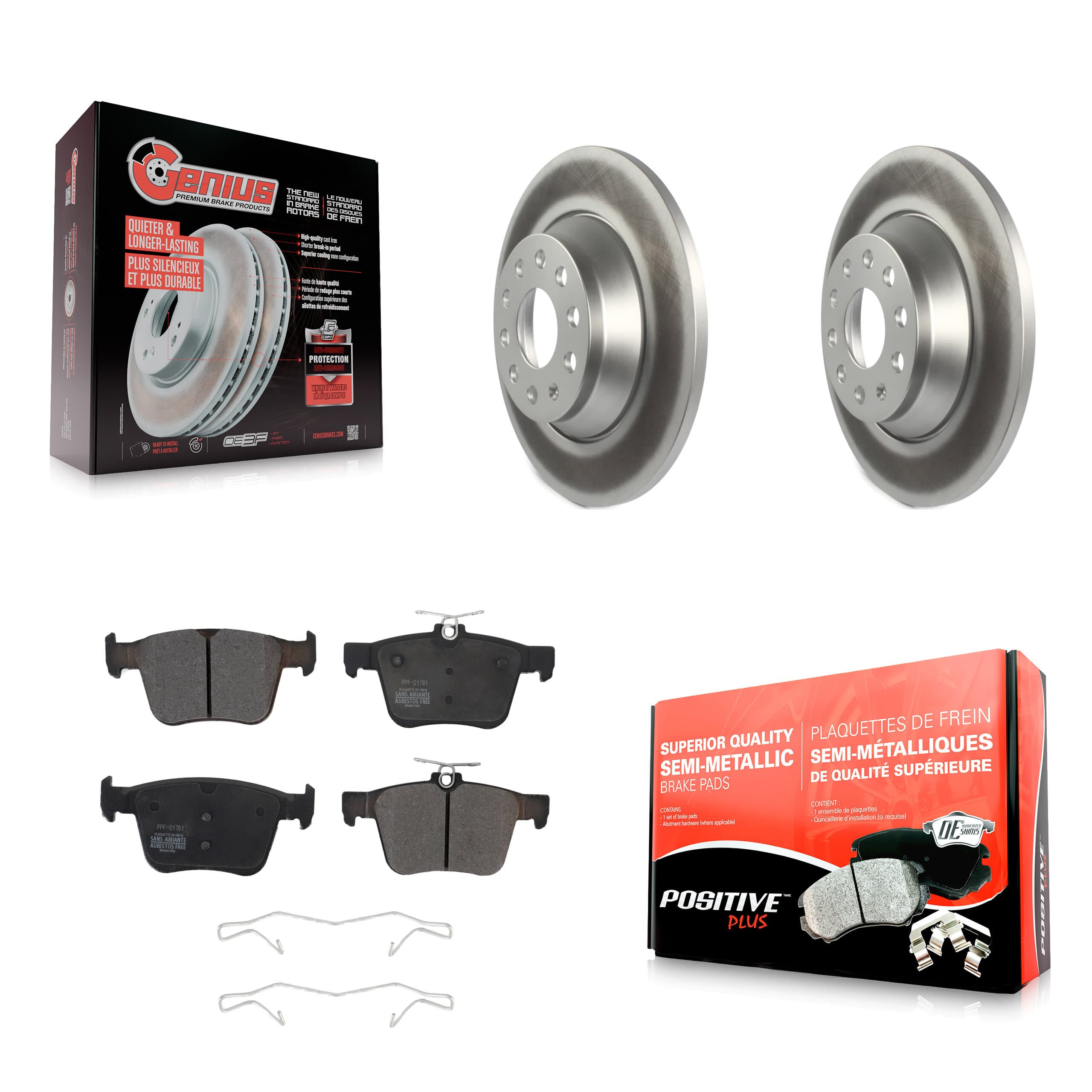 Transit Auto - KGF-101783 - Rear Disc Brake Kits image 1