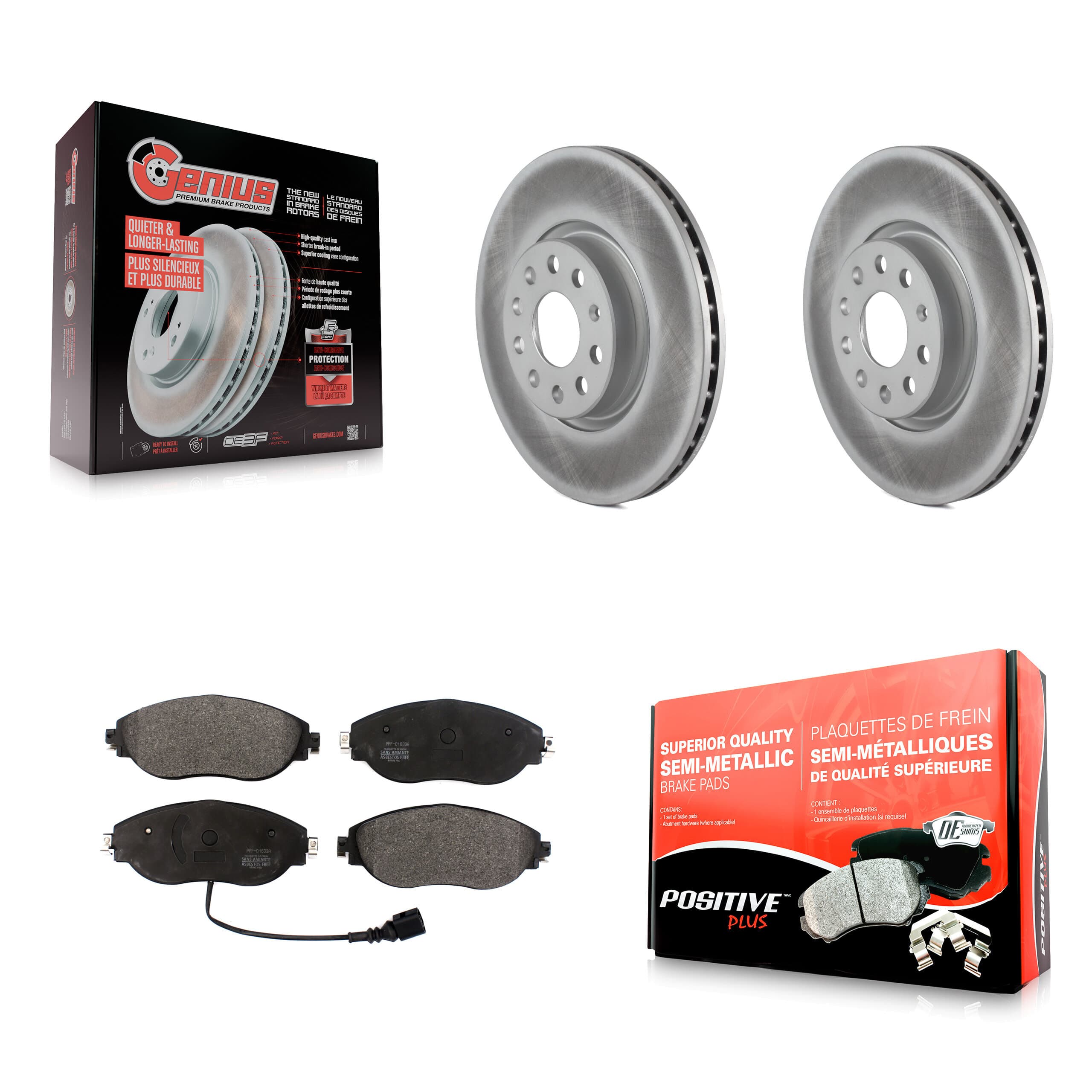 Transit Auto - KGF-101848 - Front Disc Brake Kits image 1
