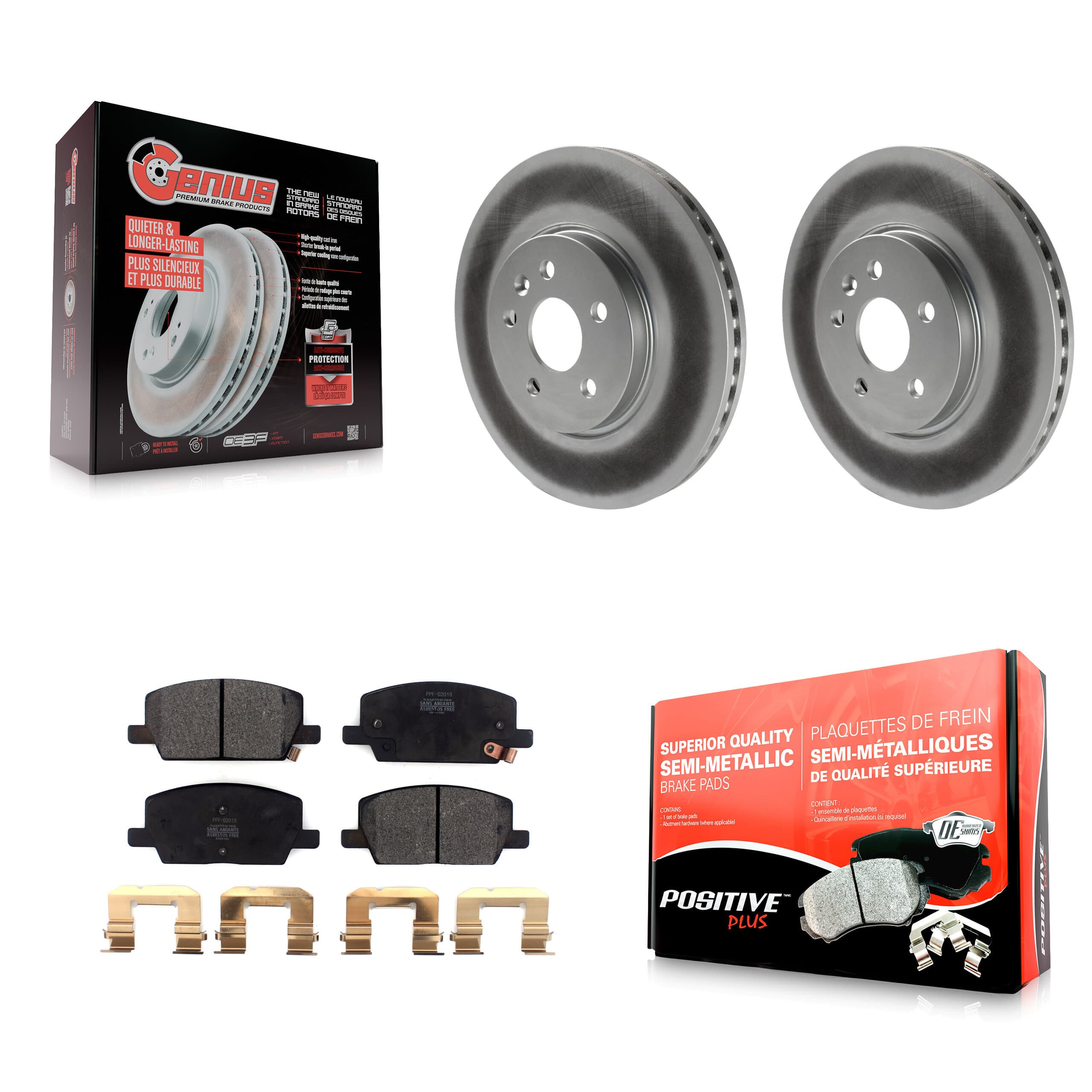 Transit Auto - KGF-101863 - Front Disc Brake Kits image 1