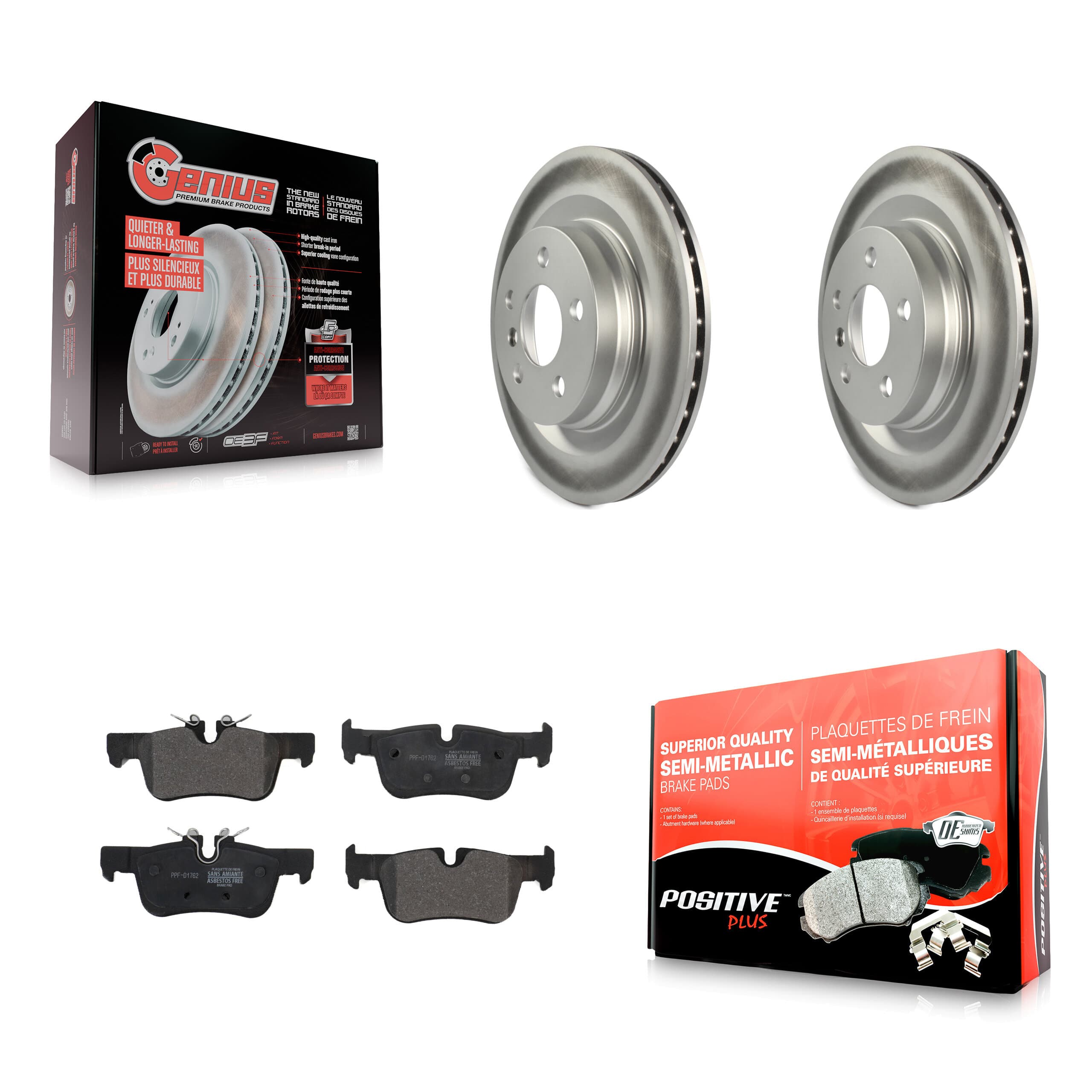Transit Auto - KGF-101873 - Rear Disc Brake Kits image 1