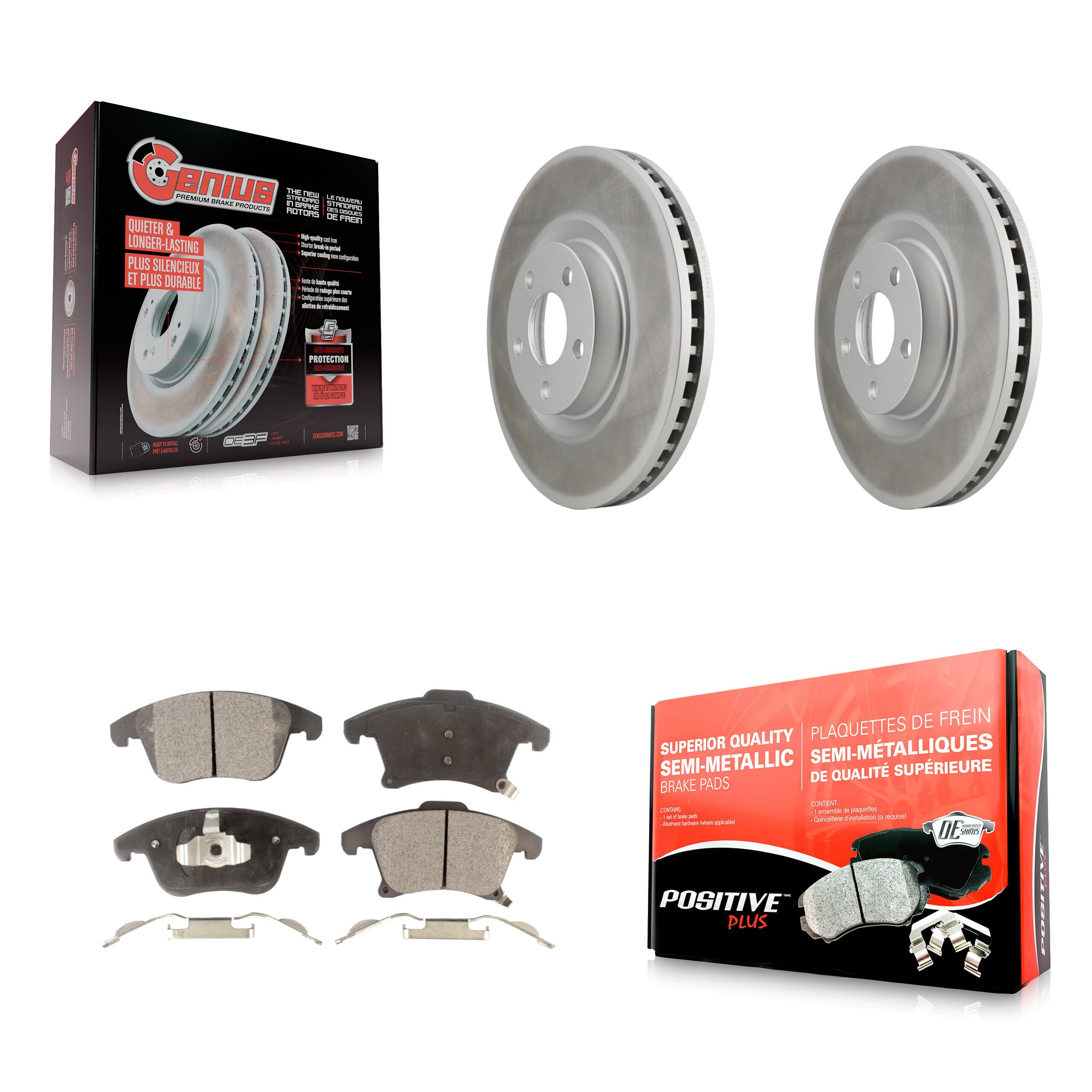 Transit Auto - KGF-101889 - Front Disc Brake Kits image 1