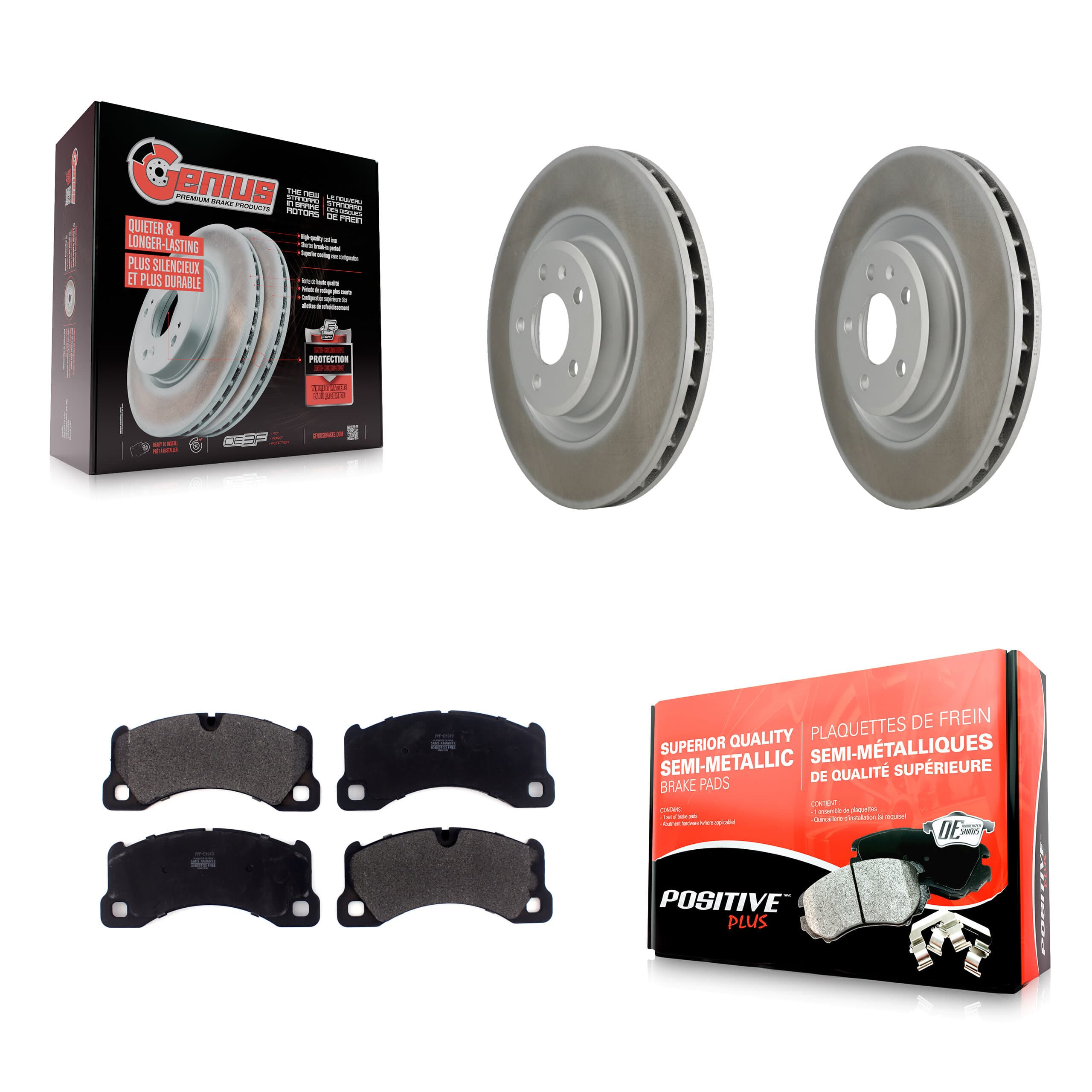 Transit Auto - KGF-101901 - Front Disc Brake Kits image 1