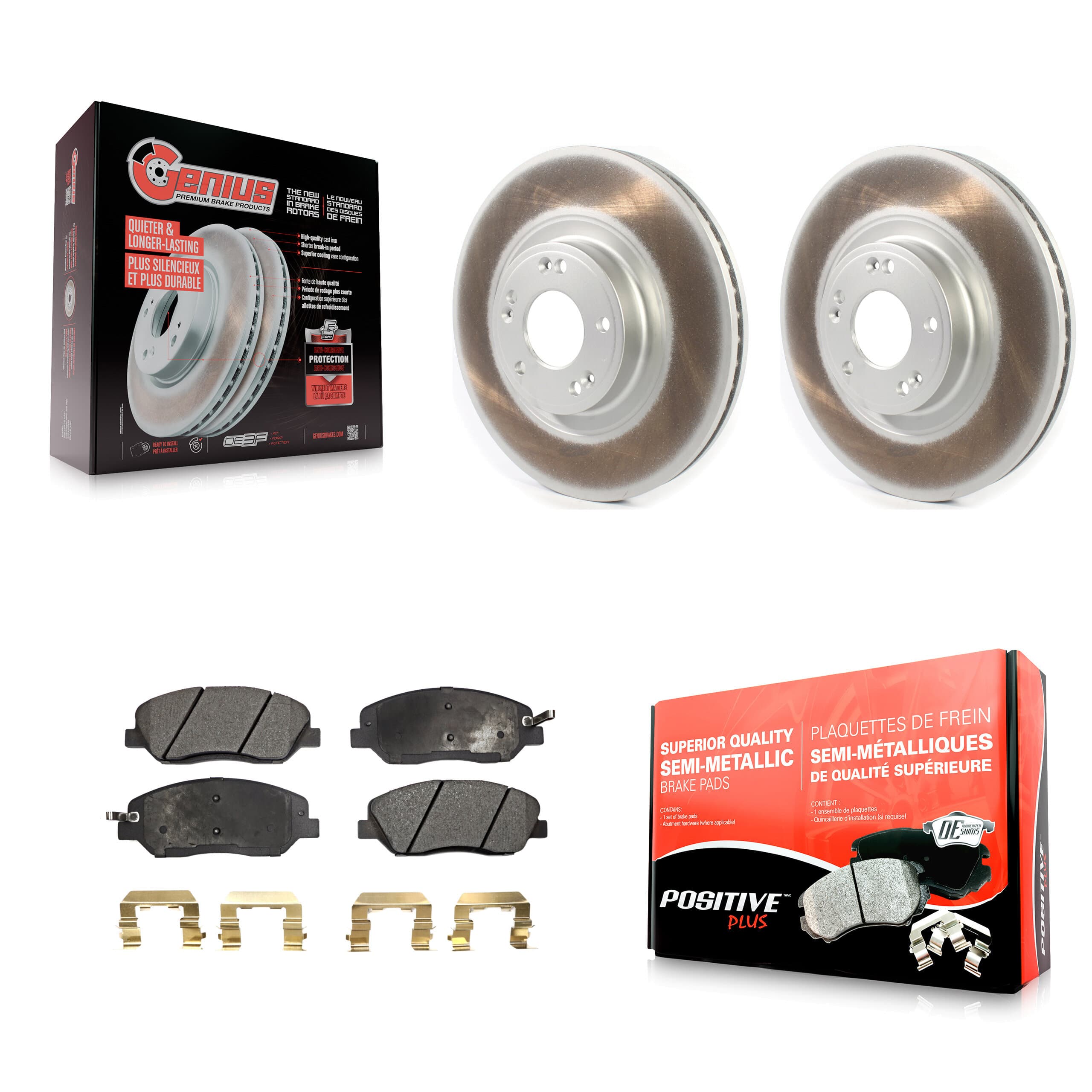Transit Auto - KGF-101902 - Front Disc Brake Kits image 1