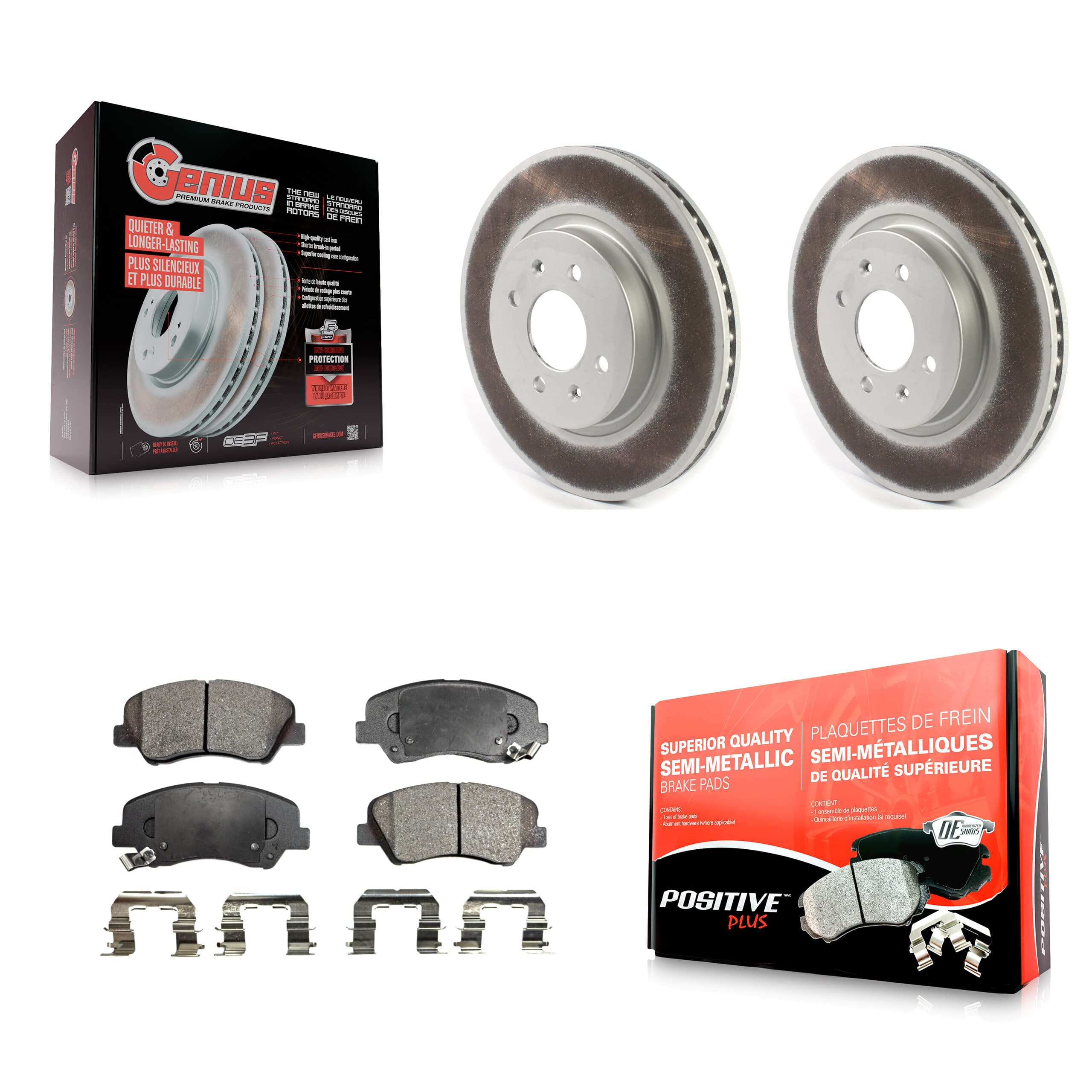 Transit Auto - KGF-101906 - Front Disc Brake Kits image 1