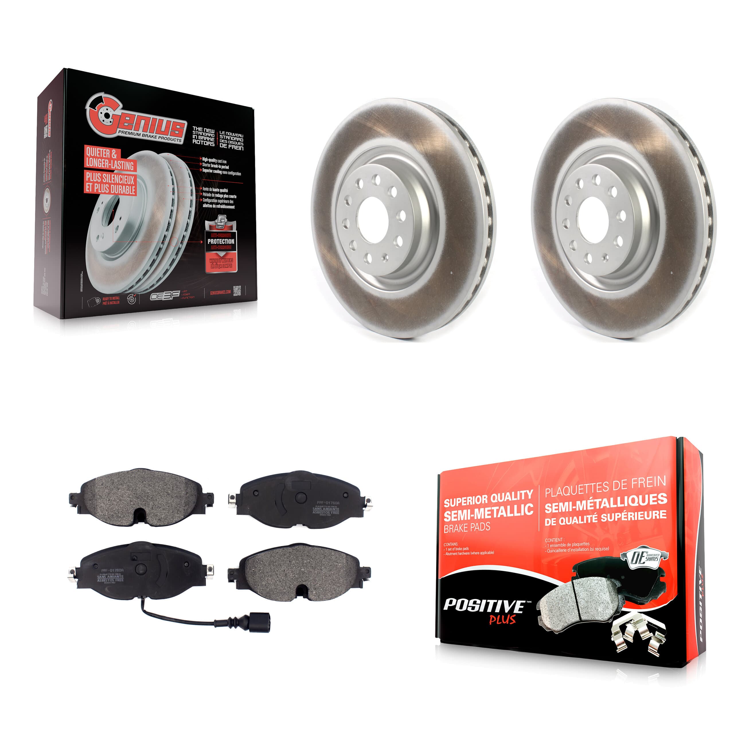 Transit Auto - KGF-101912 - Front Disc Brake Kits image 1