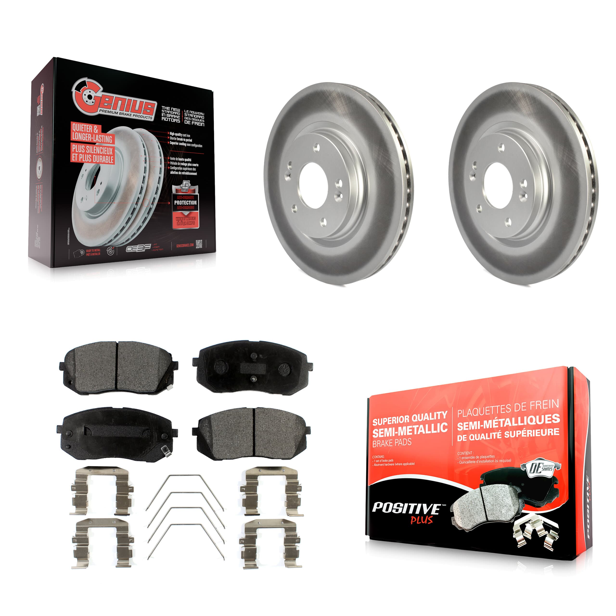 Transit Auto - KGF-101913 - Front Disc Brake Kits image 1
