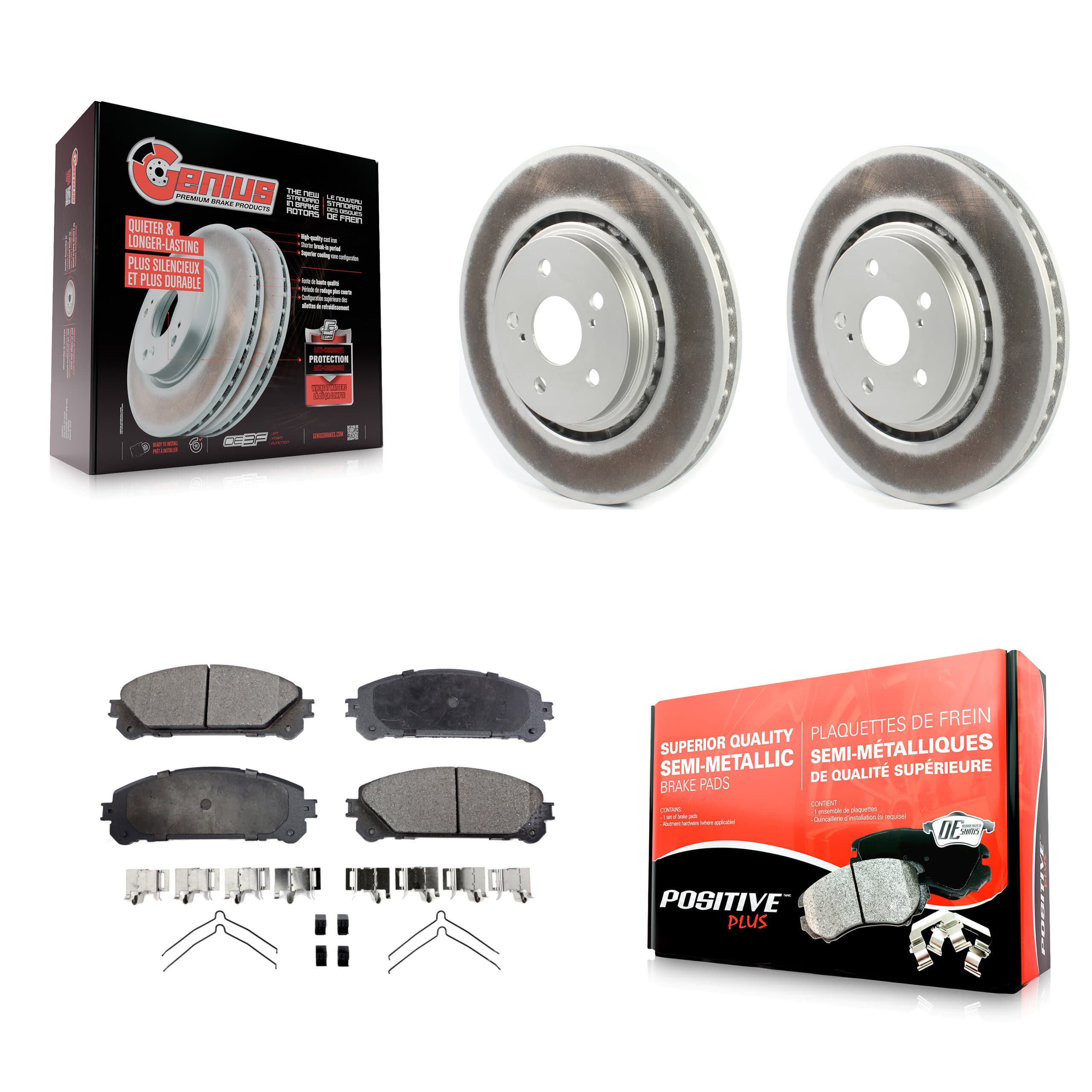 Transit Auto - KGF-101917 - Front Disc Brake Kits image 1