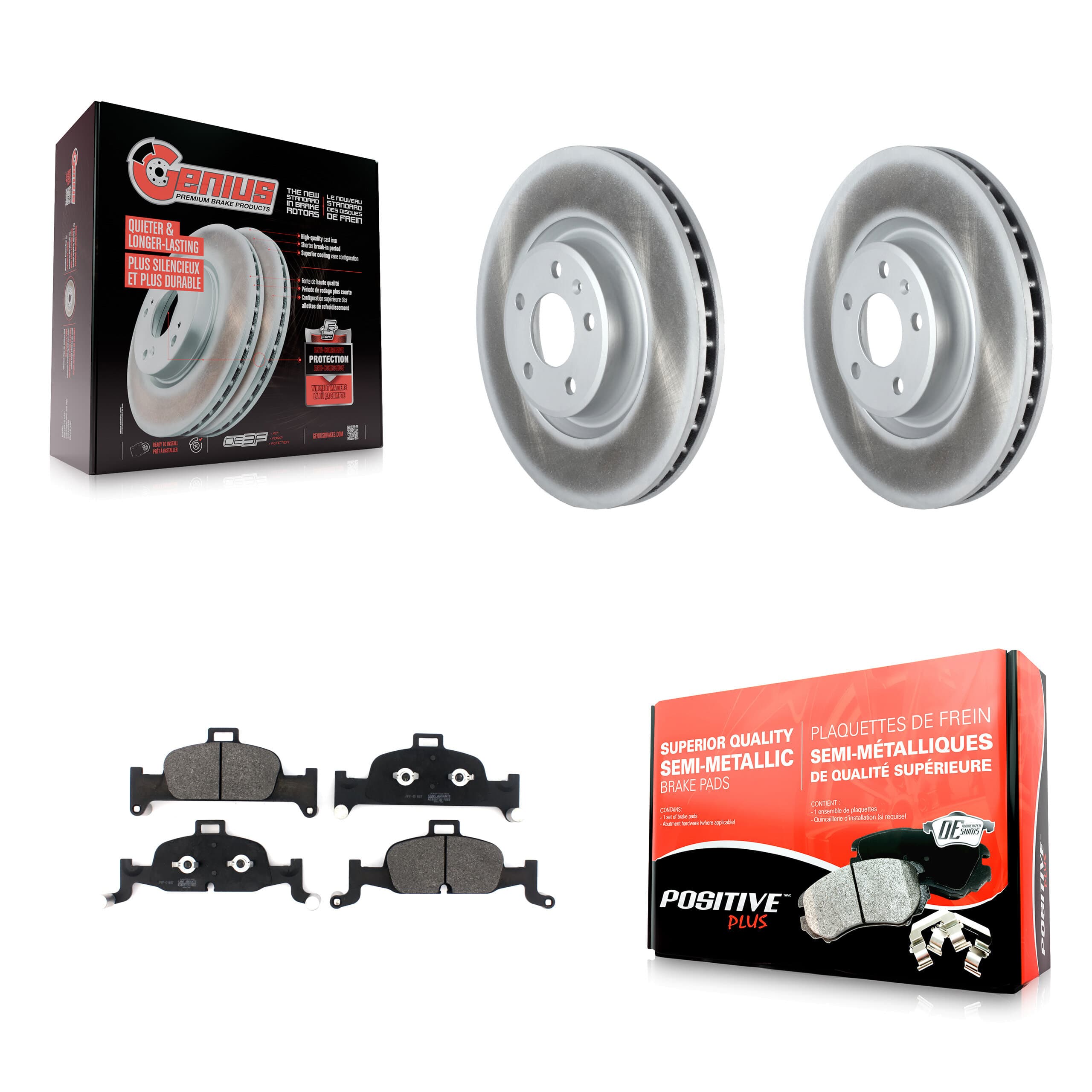 Transit Auto - KGF-101922 - Front Disc Brake Kits image 1