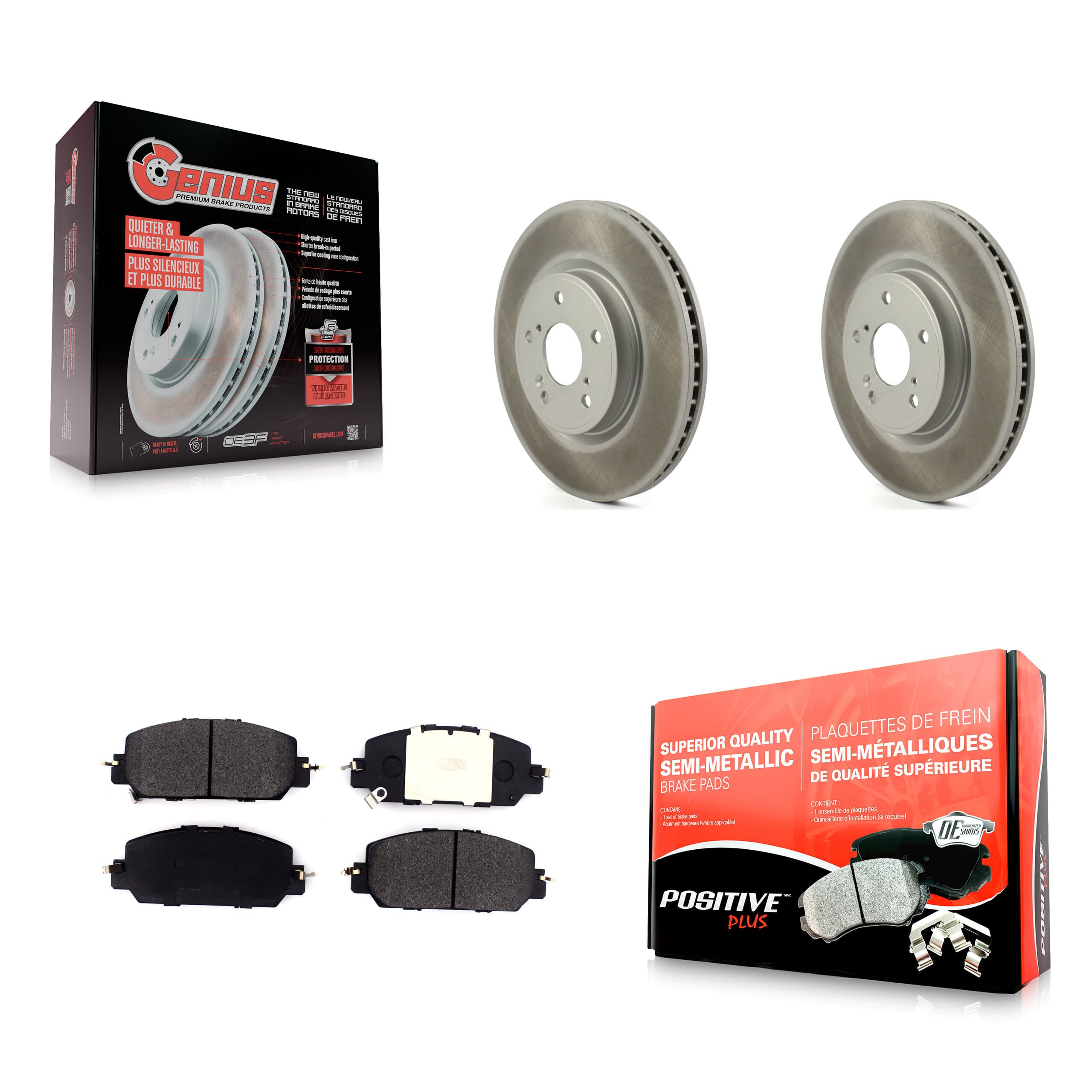 Transit Auto - KGF-101923 - Front Disc Brake Kits image 1