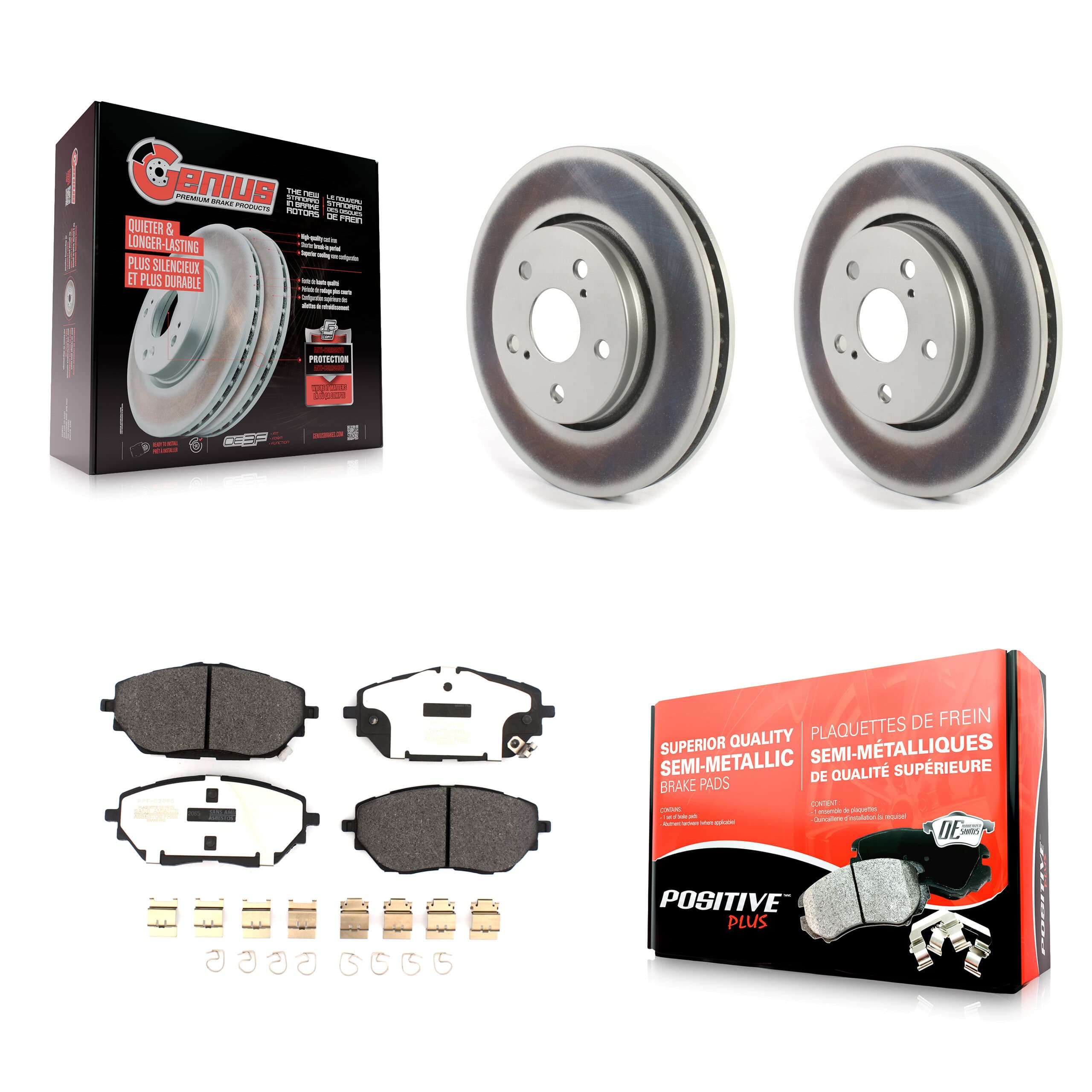 Transit Auto - KGF-101931 - Front Disc Brake Kits image 1