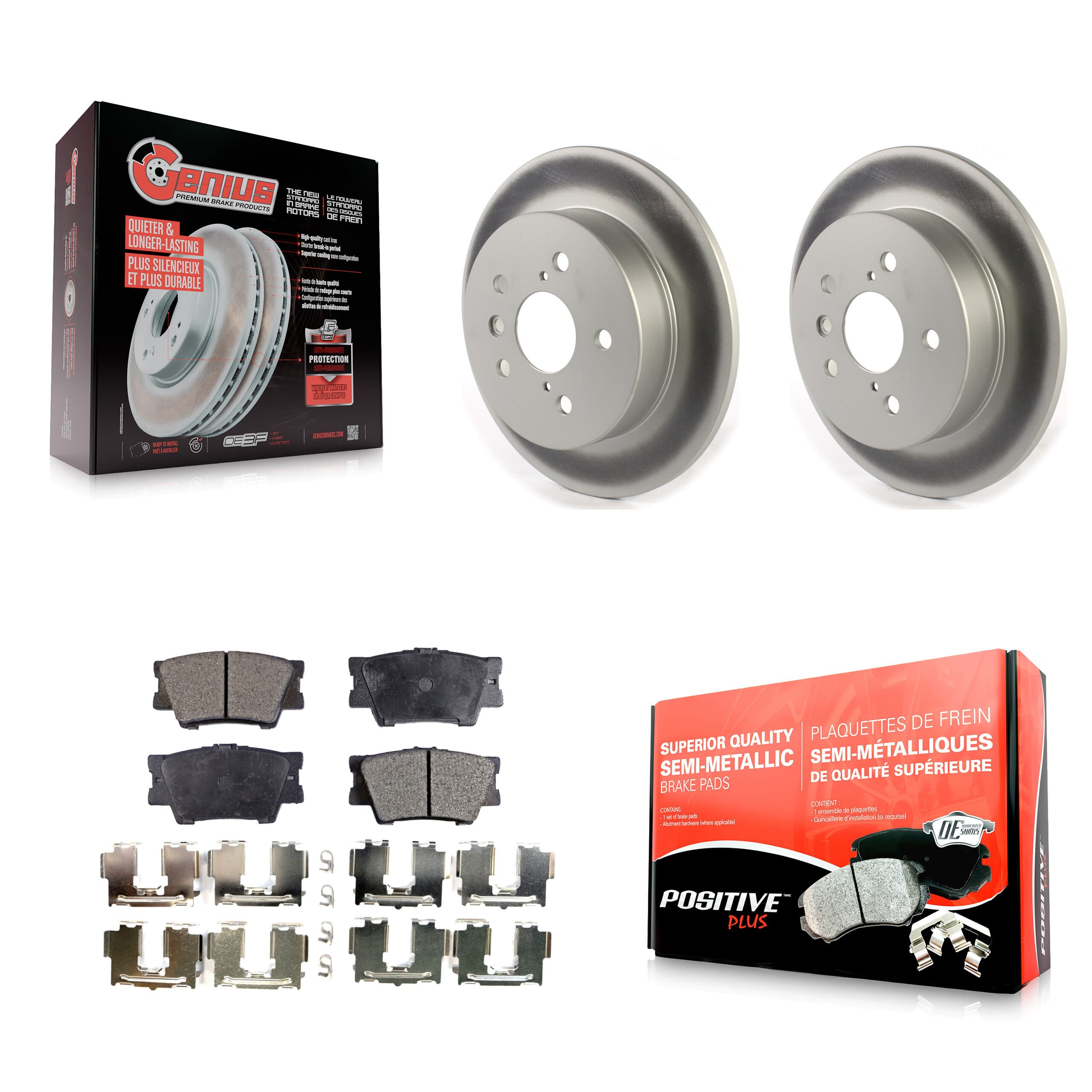 Transit Auto - KGF-102076 - Rear Disc Brake Kits image 1