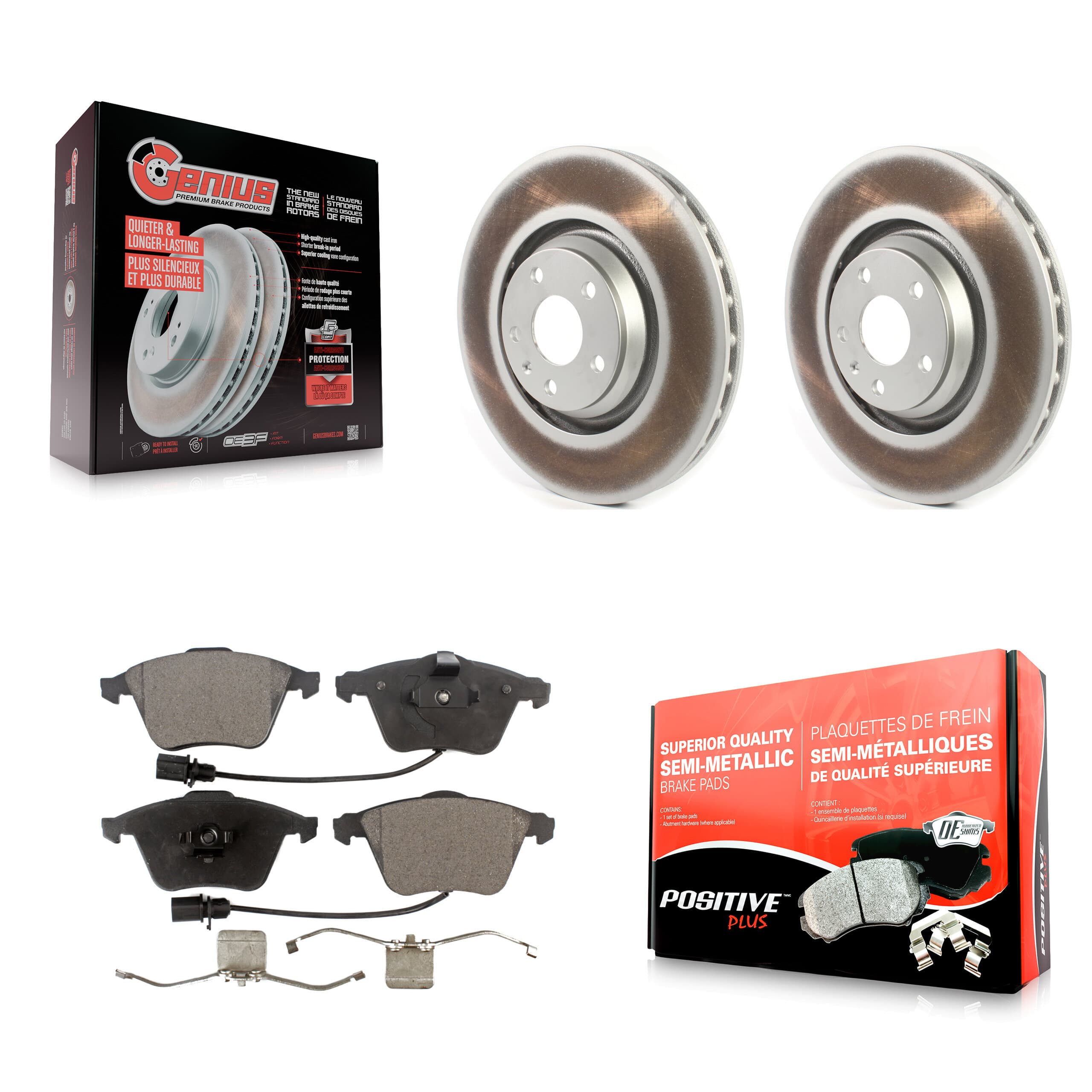 Transit Auto - KGF-102095 - Front Disc Brake Kits image 1