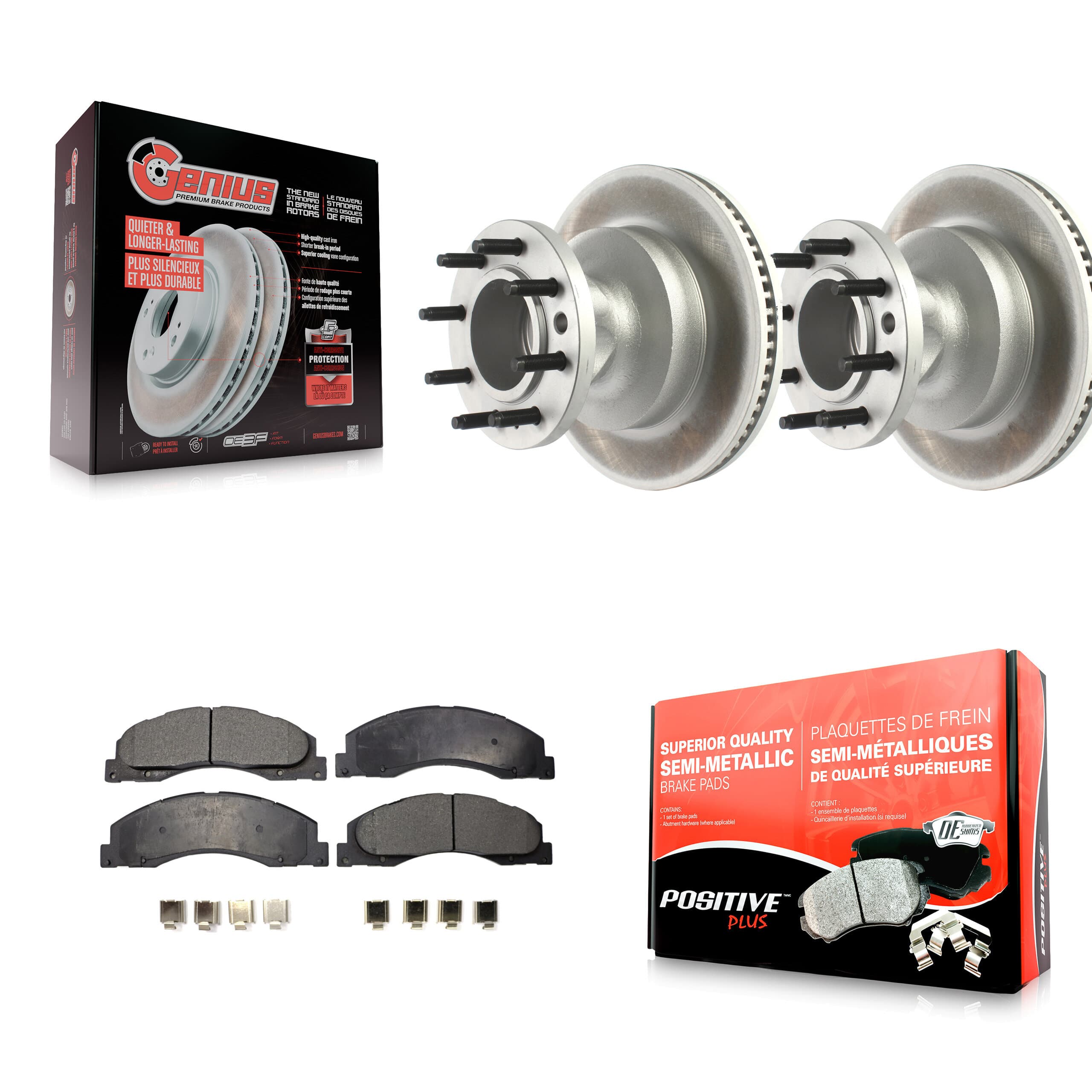 Transit Auto - KGF-102195 - Front Disc Brake Kits image 1