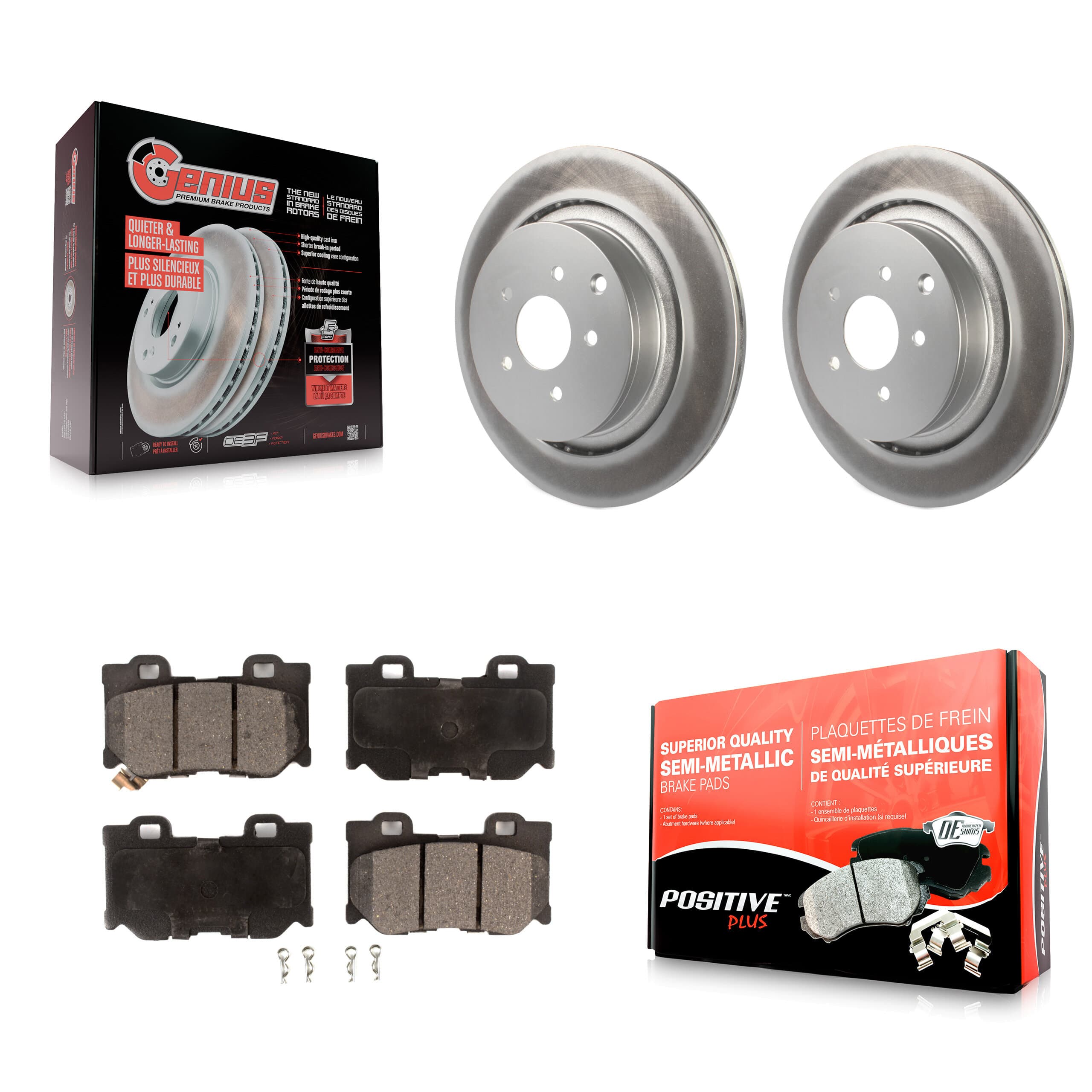 Transit Auto - KGF-102277 - Rear Disc Brake Kits image 1
