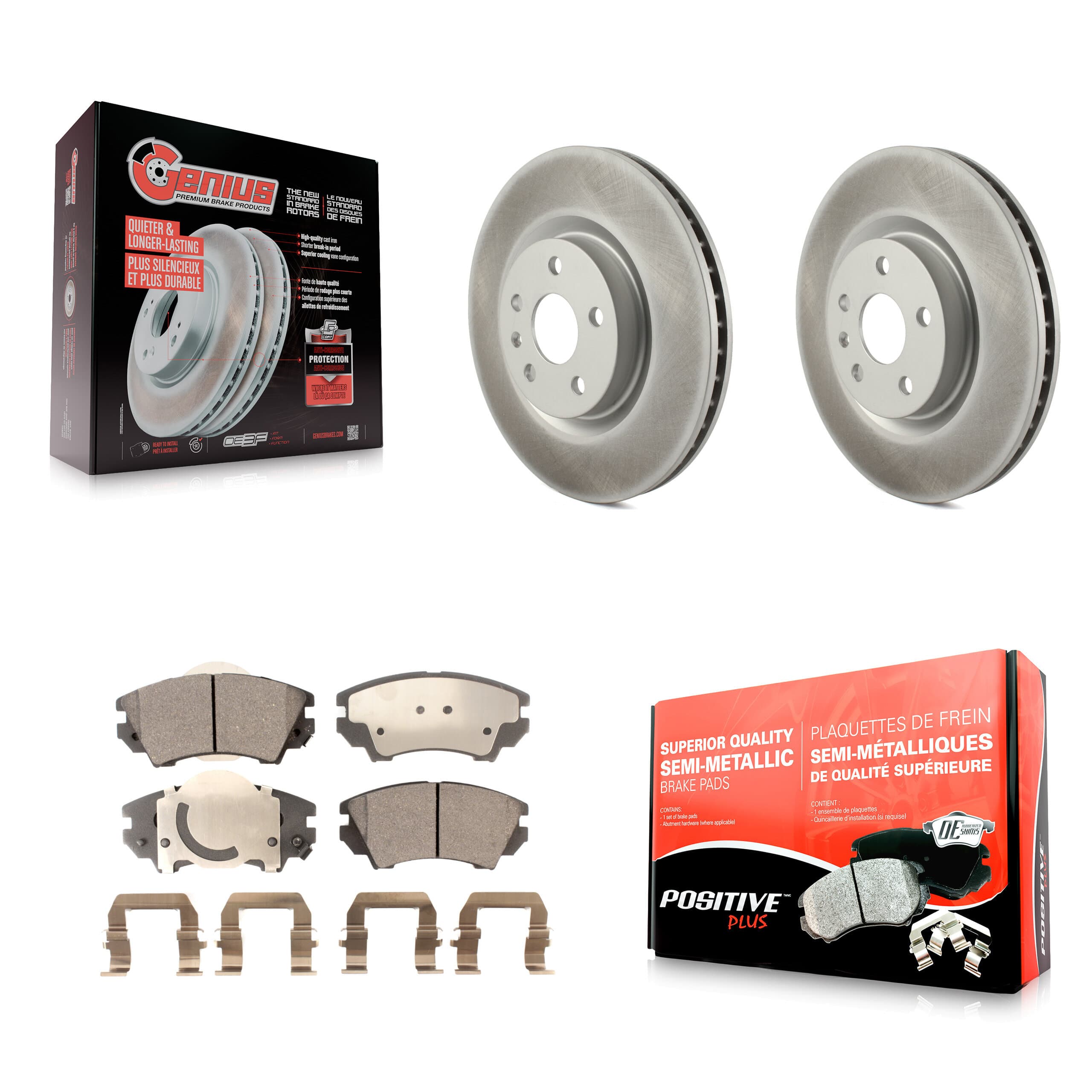 Transit Auto - KGF-102312 - Front Disc Brake Kits image 1
