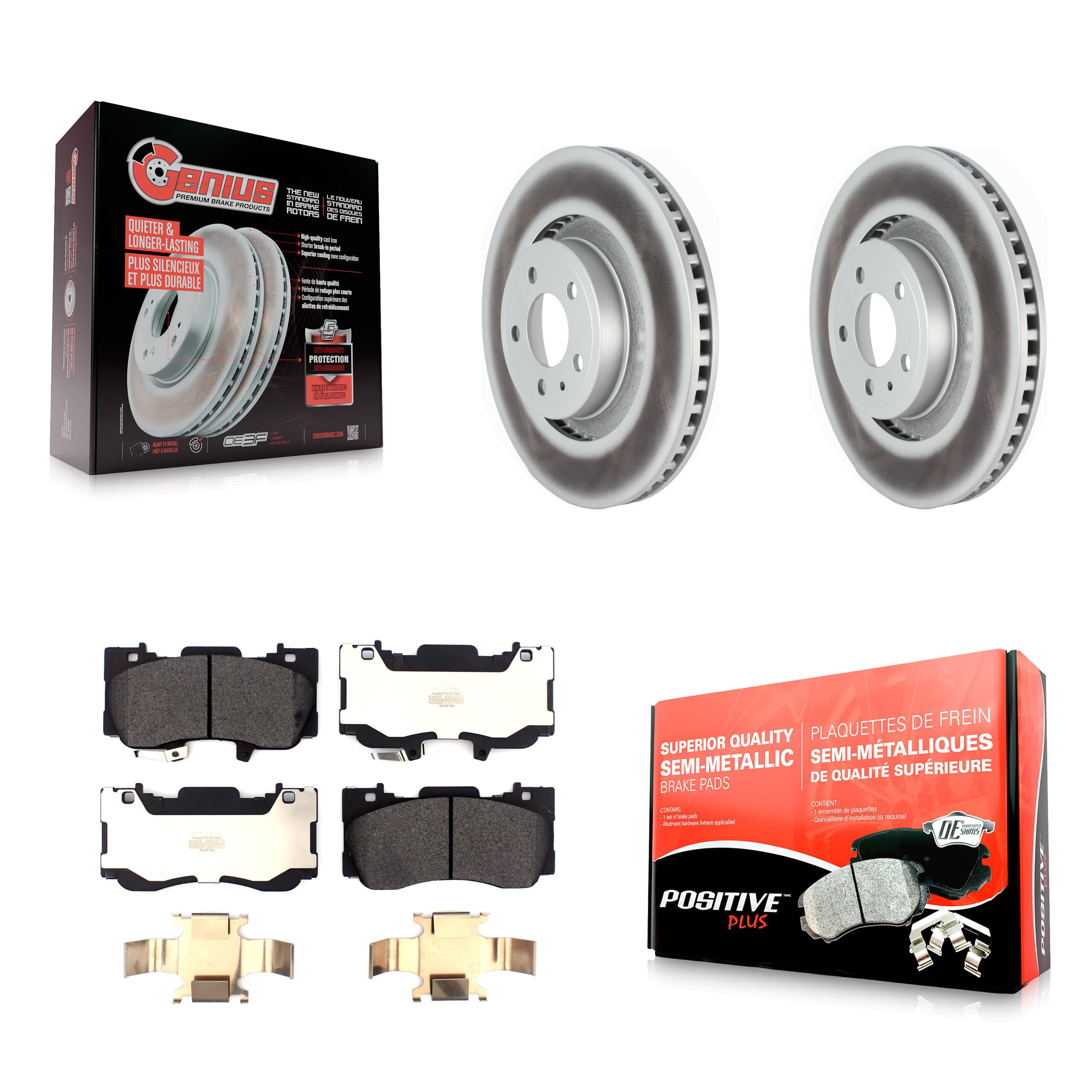 Transit Auto - KGF-102428 - Front Disc Brake Kits image 1