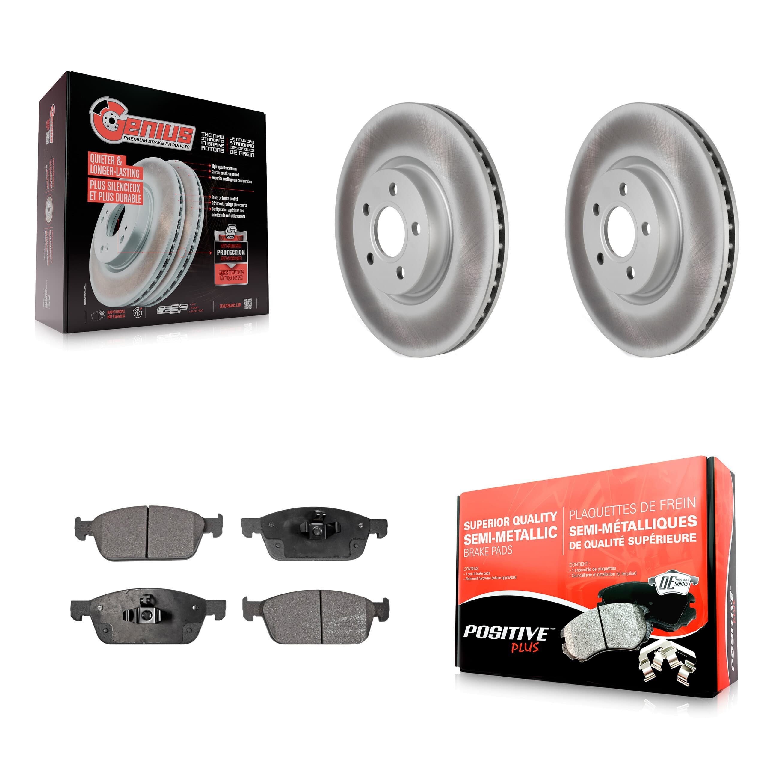 Transit Auto - KGF-102443 - Front Disc Brake Kits image 1