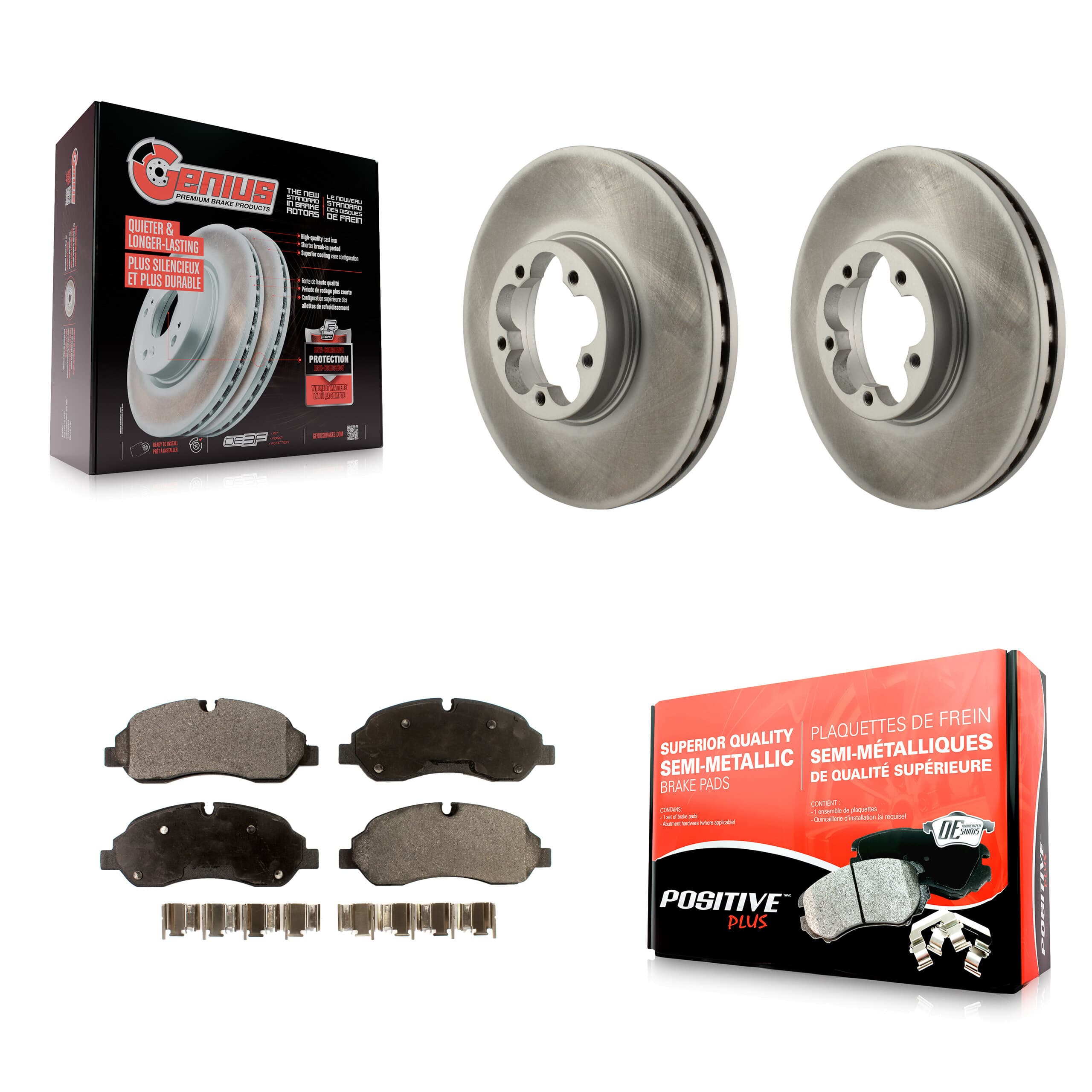 Transit Auto - KGF-102446 - Front Disc Brake Kits image 1