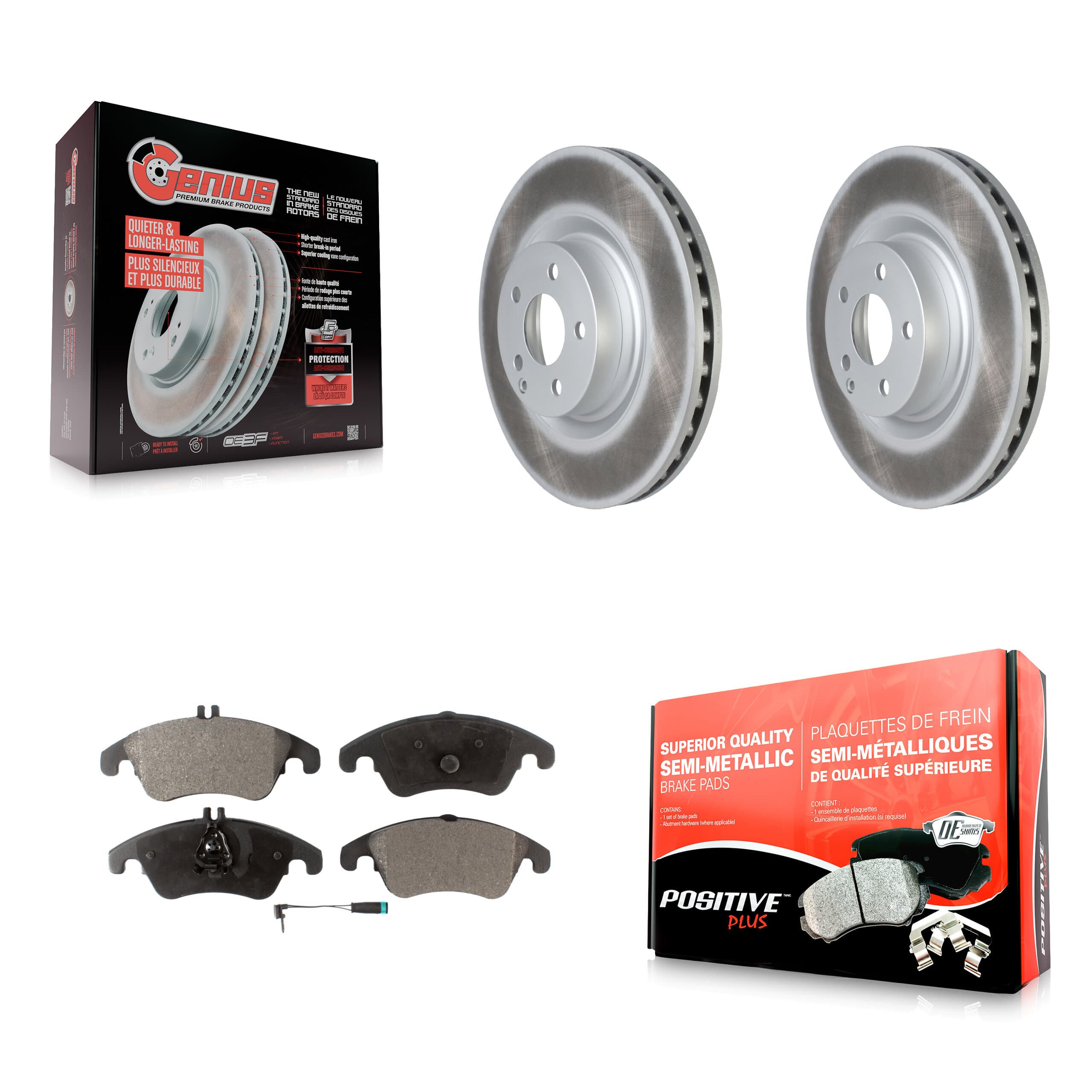 Transit Auto - KGF-102463 - Front Disc Brake Kits image 1