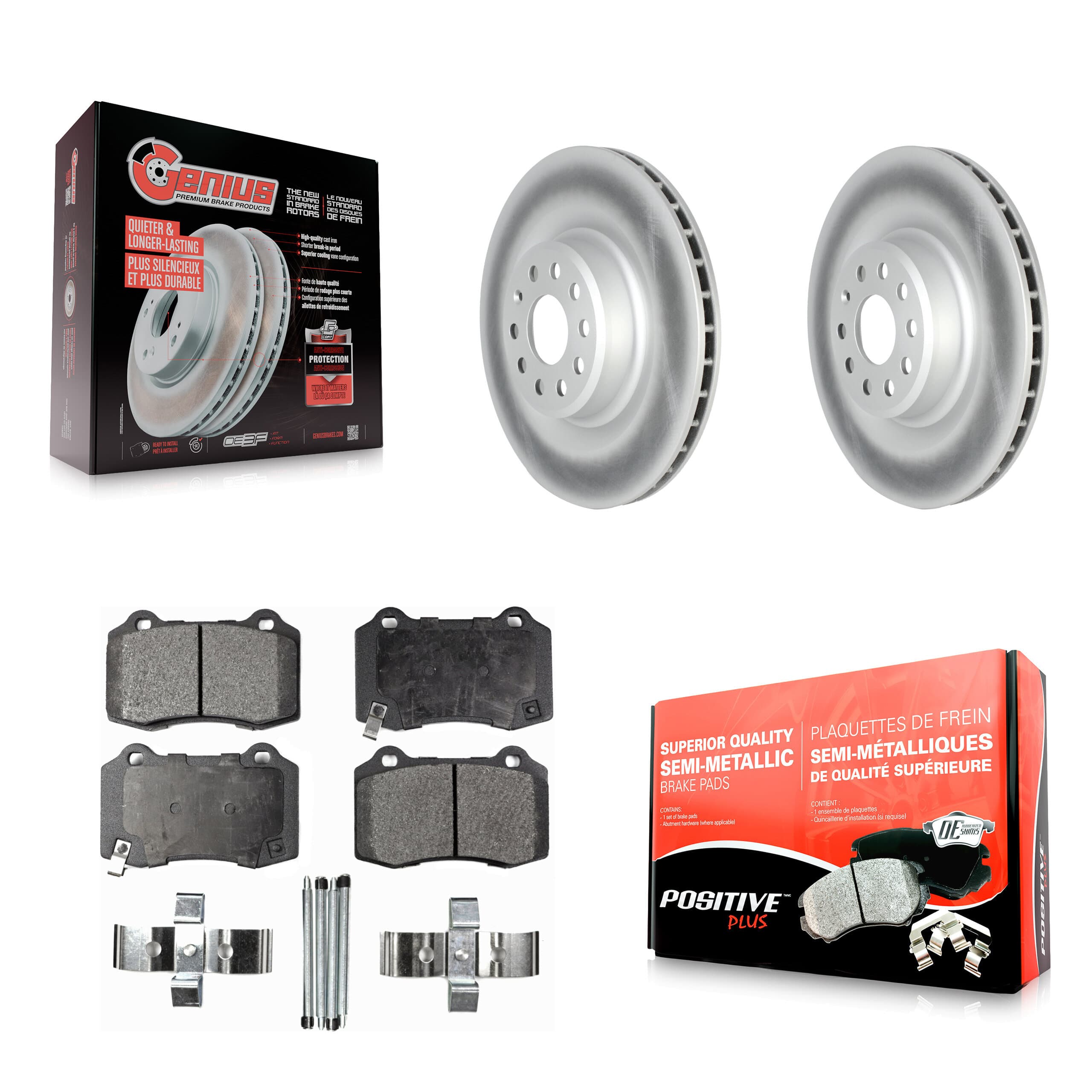 Transit Auto - KGF-102526 - Rear Disc Brake Kits image 1