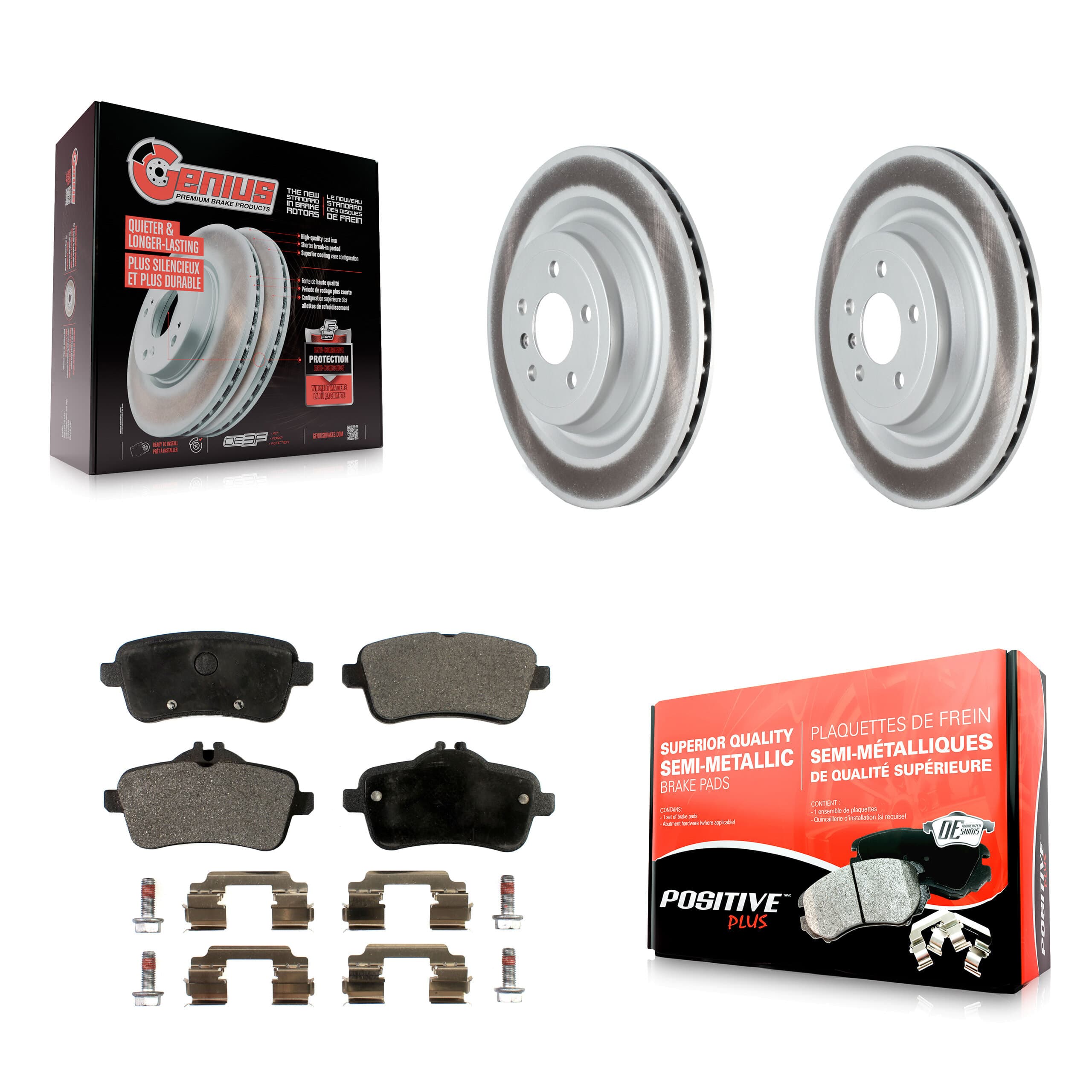 Transit Auto - KGF-102536 - Rear Disc Brake Kits image 1