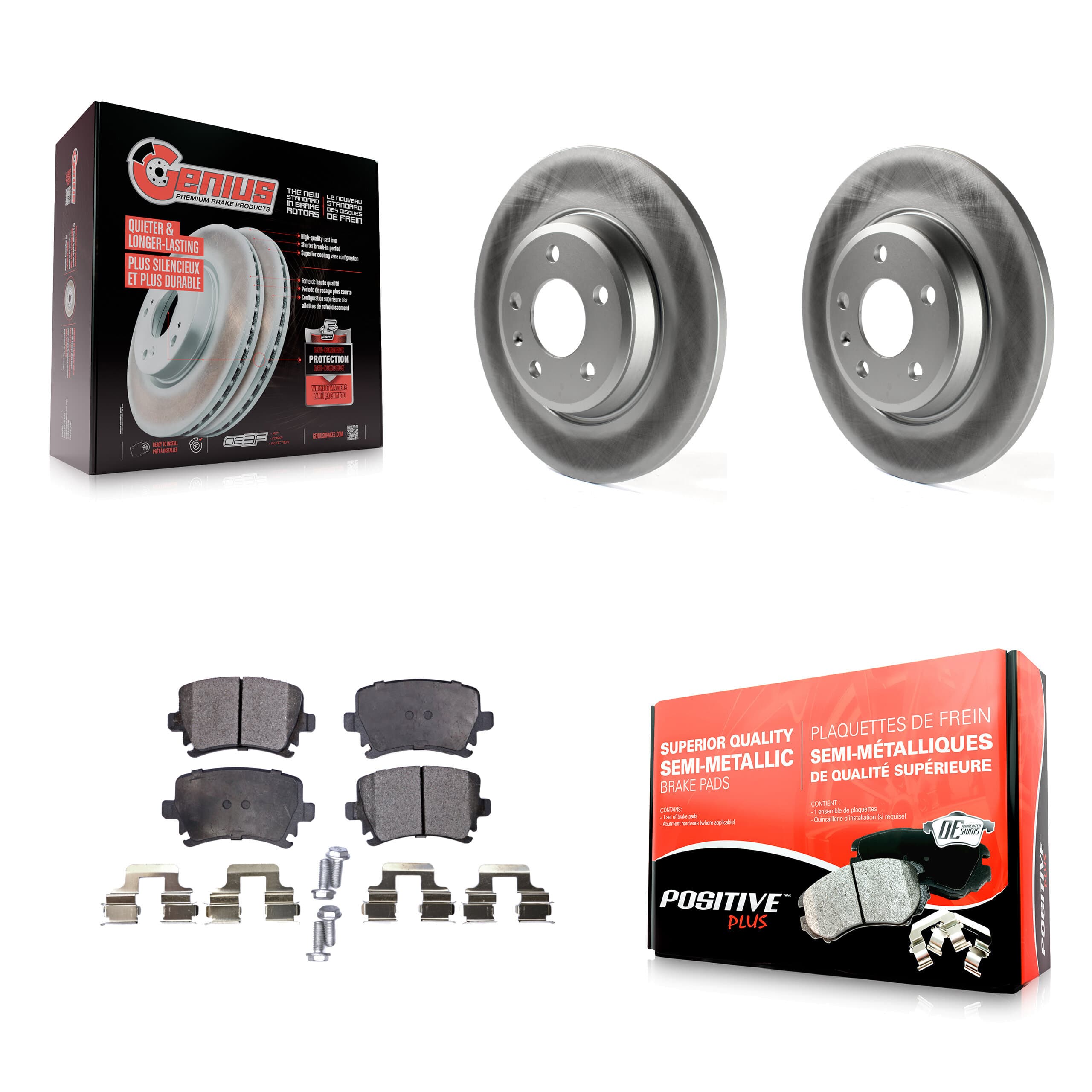 Transit Auto - KGF-102541 - Rear Disc Brake Kits image 1
