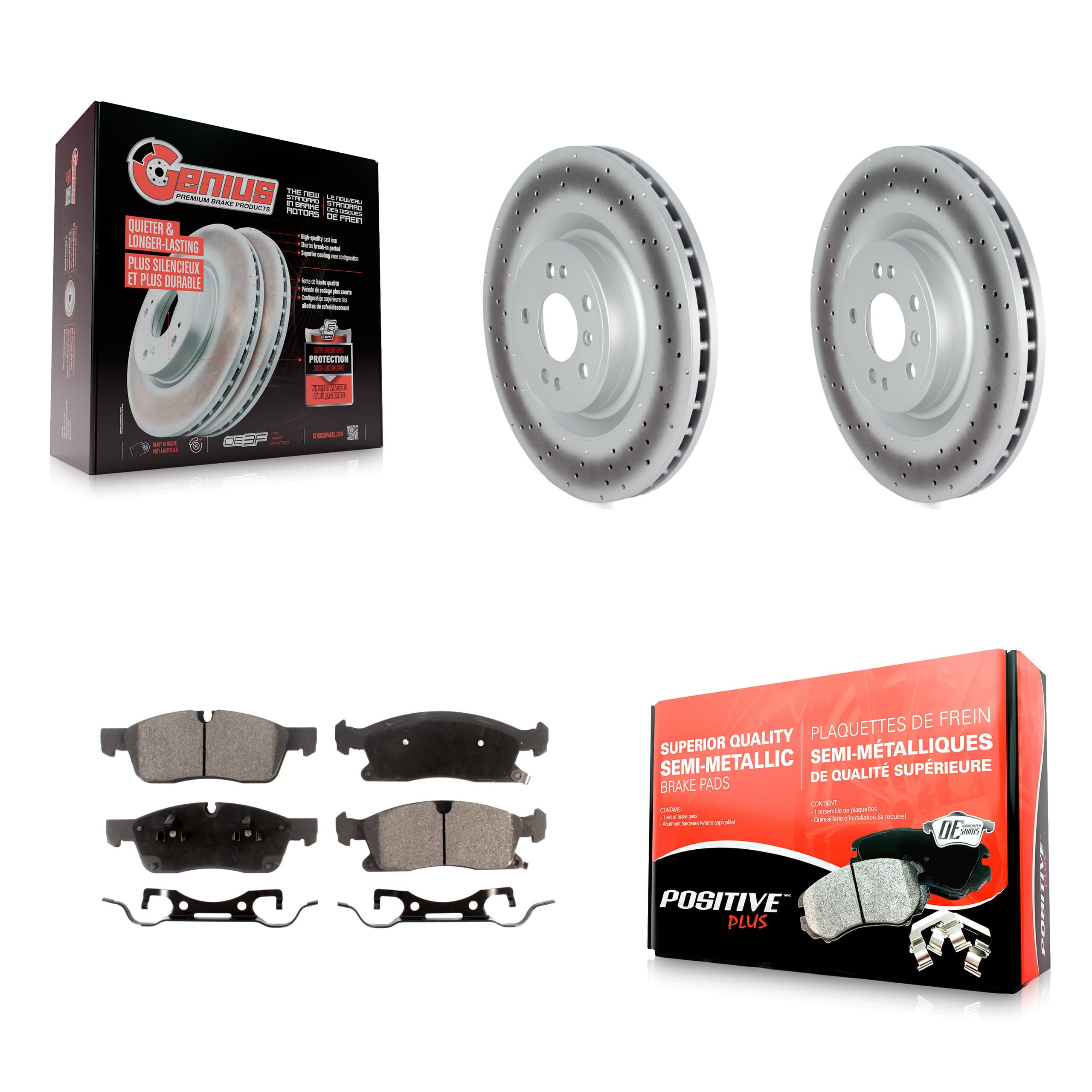 Transit Auto - KGF-102557 - Front Disc Brake Kits image 1