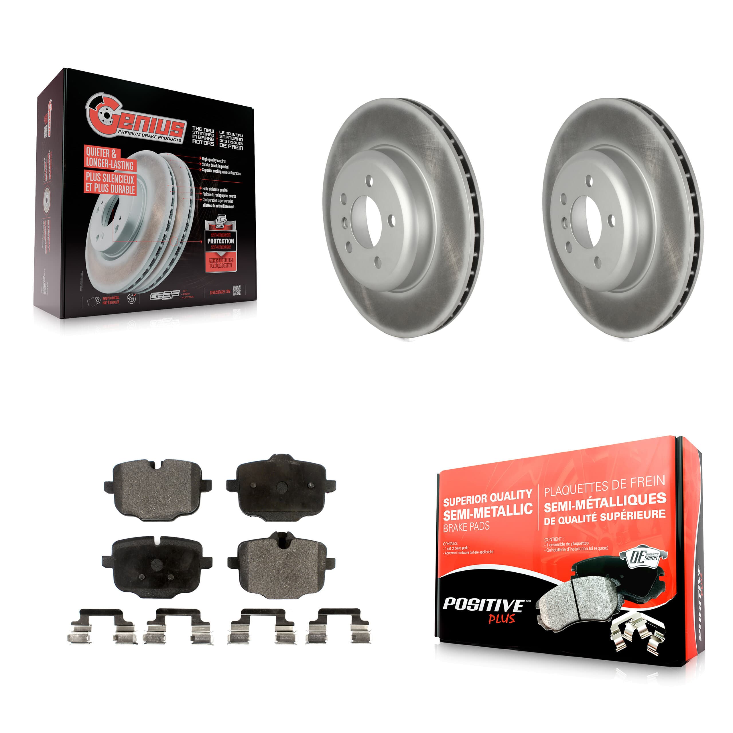 Transit Auto - KGF-102612 - Rear Disc Brake Kits image 1